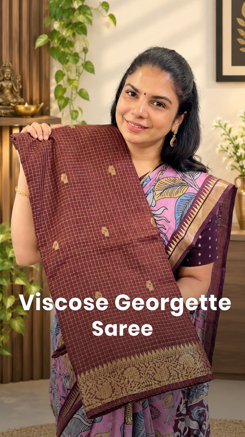 Saree Code - TTDS3661

Saree Name - Viscose Georgette Saree

Blouse...