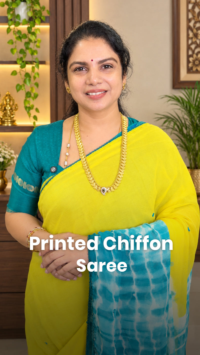 Navratri Day 5 💛 – Yellow

✨ Yellow Hues, Divine Views!

Saree Cod...