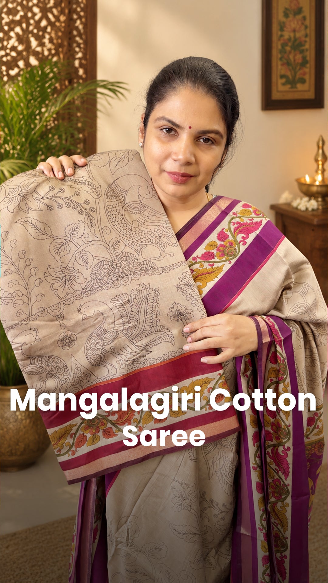 Saree Code - TTDS3679

Saree Name - Mangalagiri Cotton Saree 

Blou...