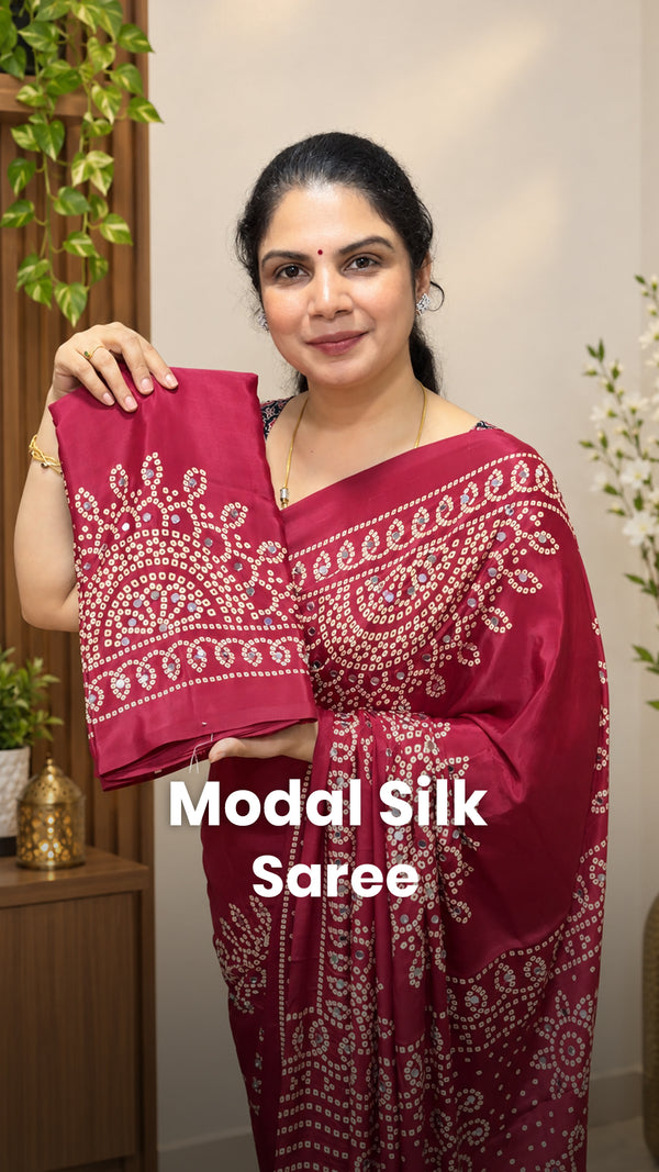 Saree Code - TTDS3592

Saree Name - Modal Silk Saree

Price - Rs.10...