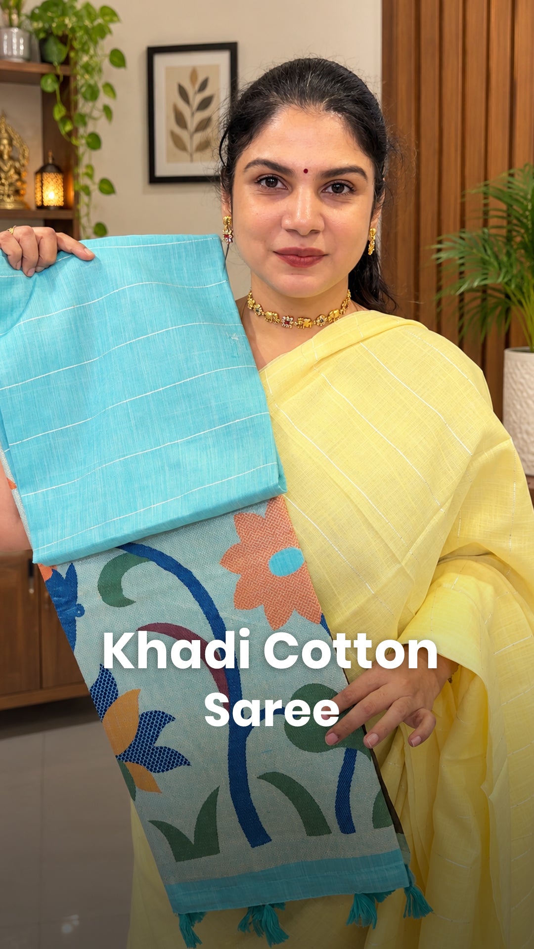 Saree Code - TTDS3538

Saree Name - Khadi Cotton Saree

Price - Rs....