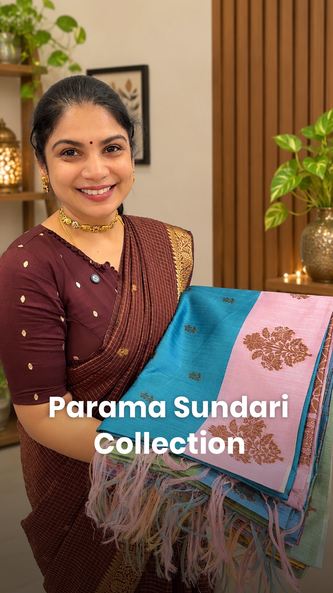 Saree Name - Parama Sundari Collections

Blouse - Contrast Blouse

...