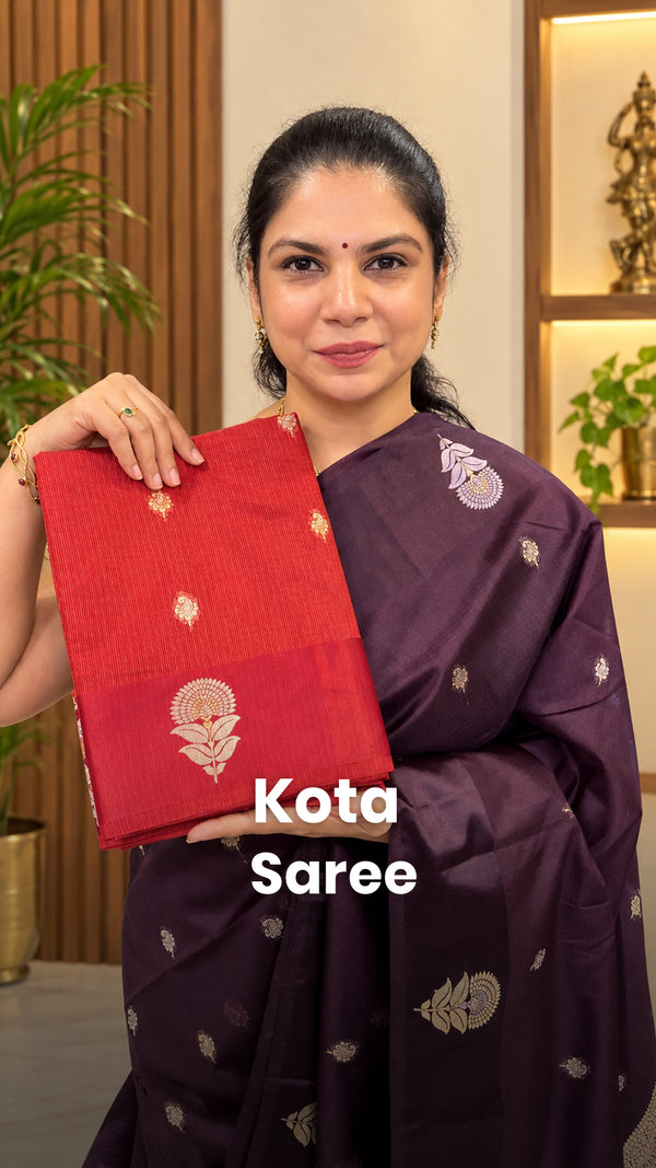 Saree Code - TTDS3726

Saree Name - Kota Saree

Price - Rs.2100/-

...