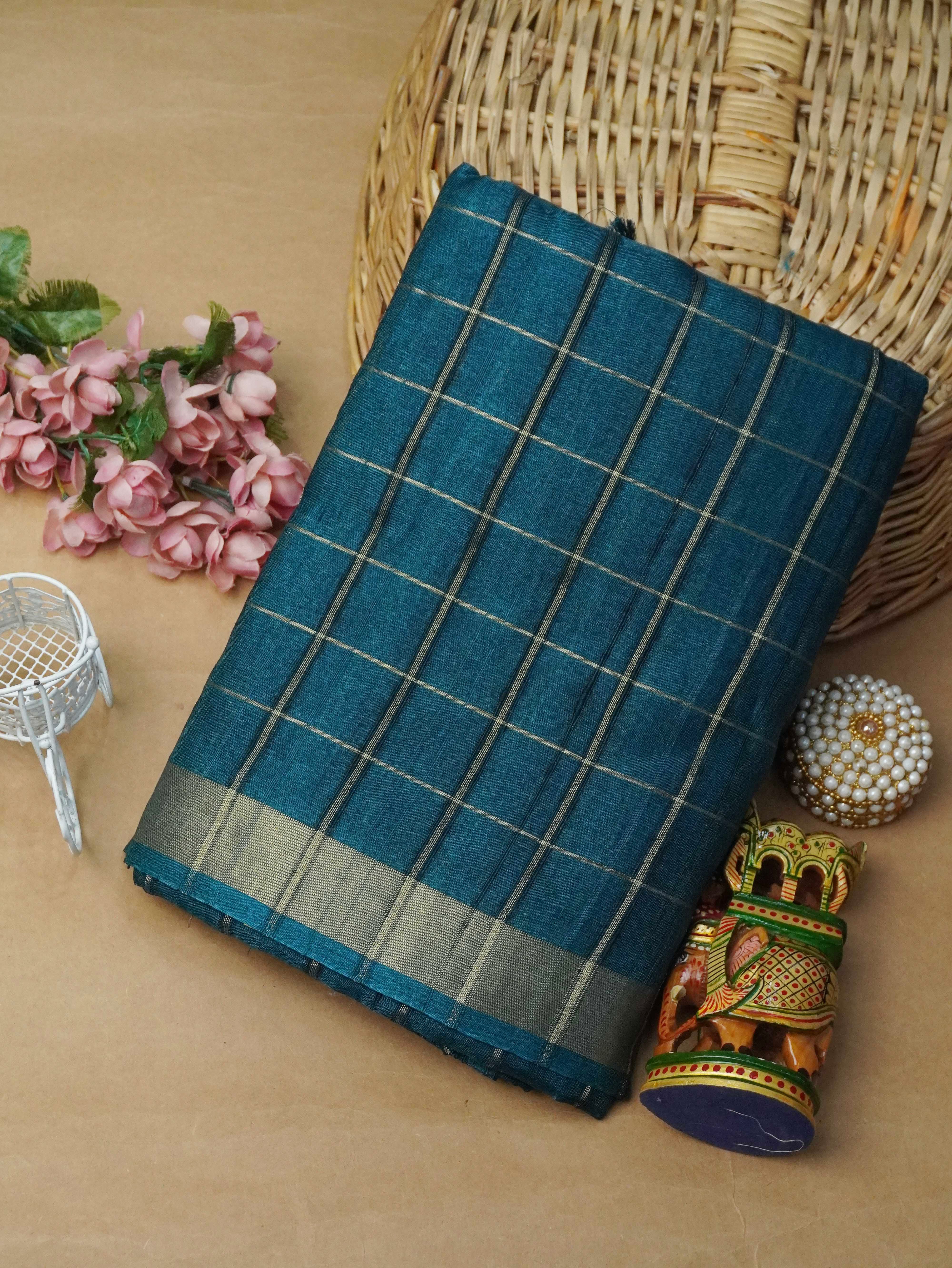 Matka Handloom Silk Saree | TTDS3225
