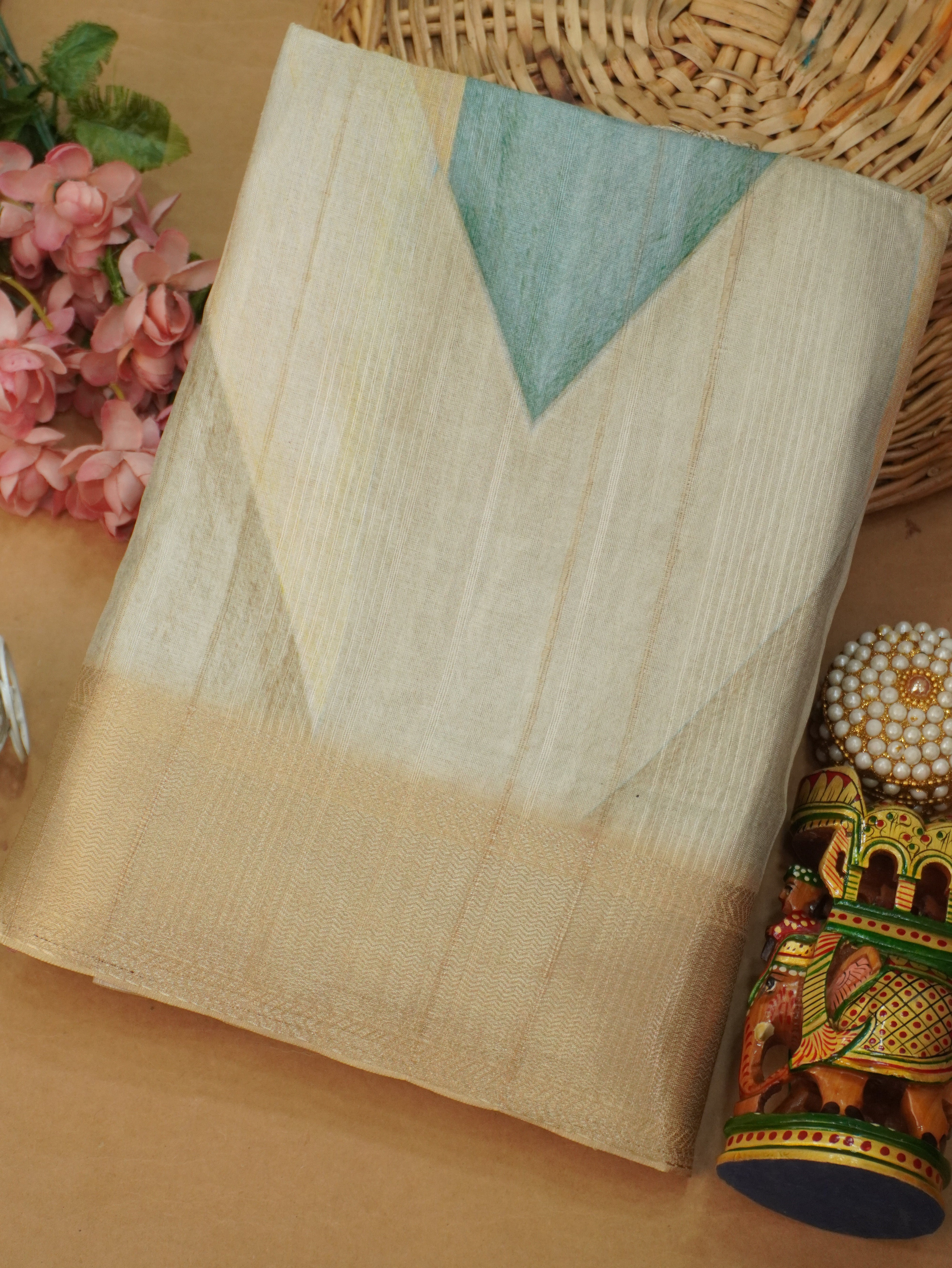 Tussar Silk Saree | TTDS3216