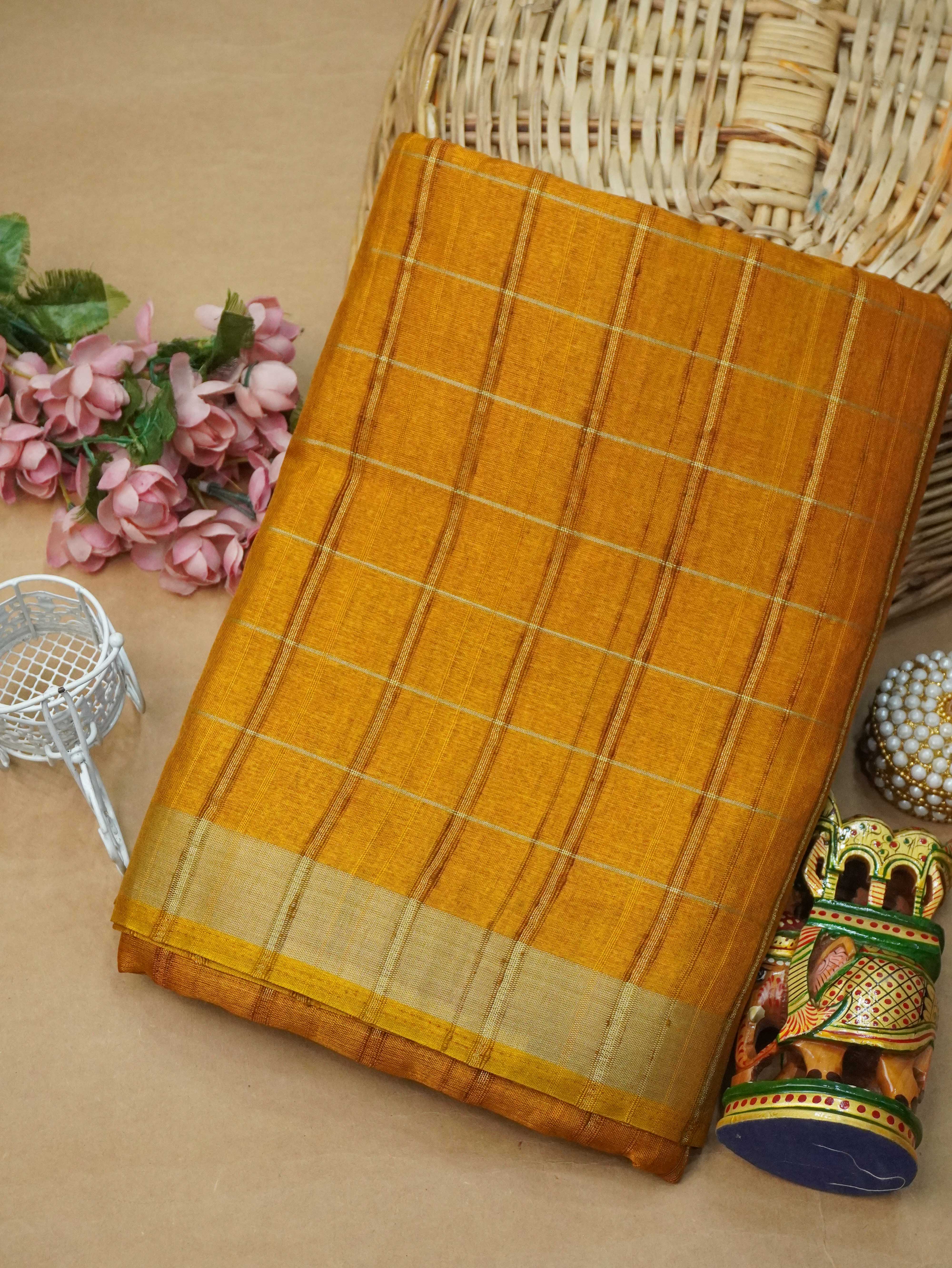 Matka Handloom Silk Saree | TTDS3225