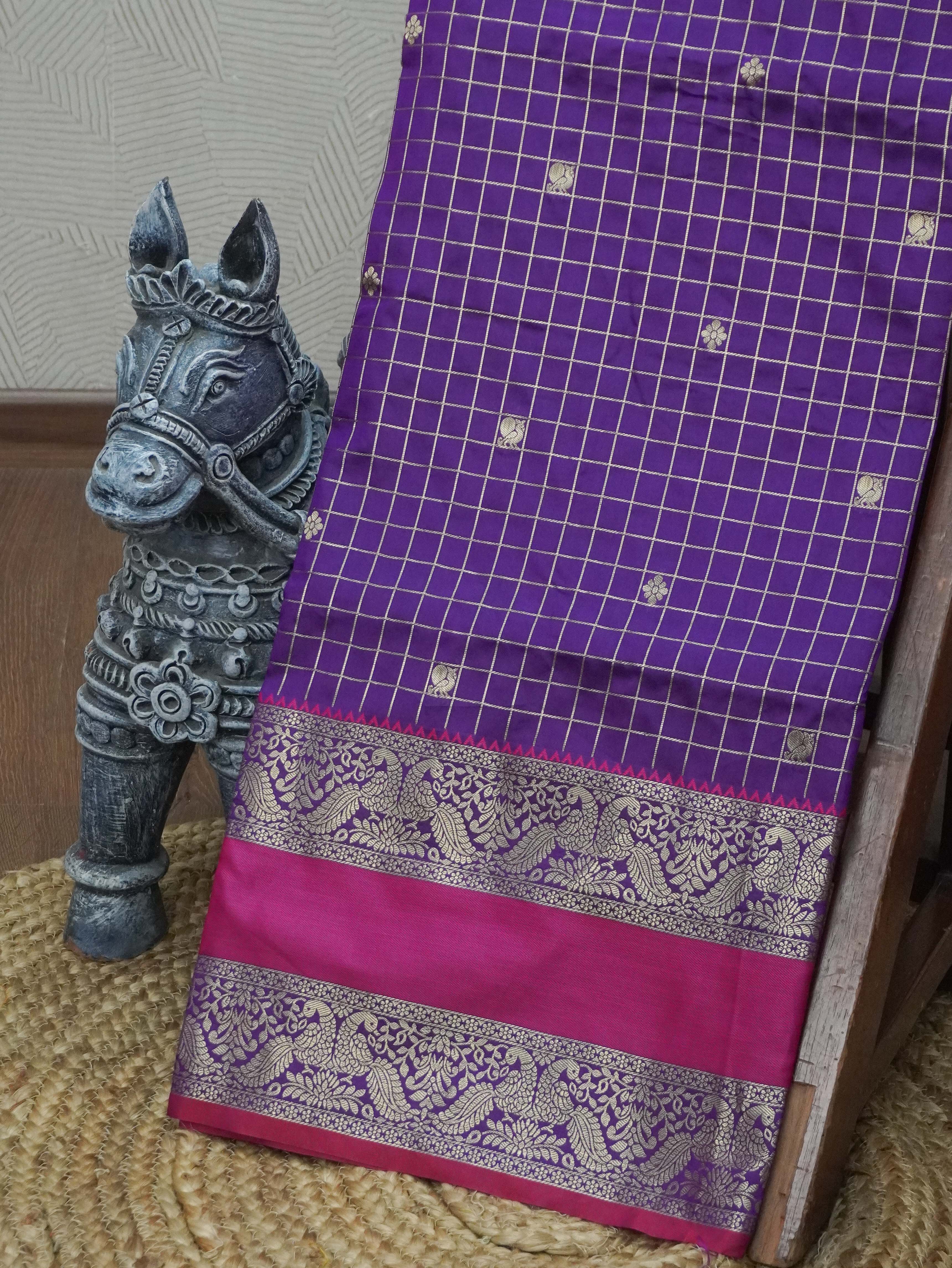 Semi Silk Saree | TTDS3227