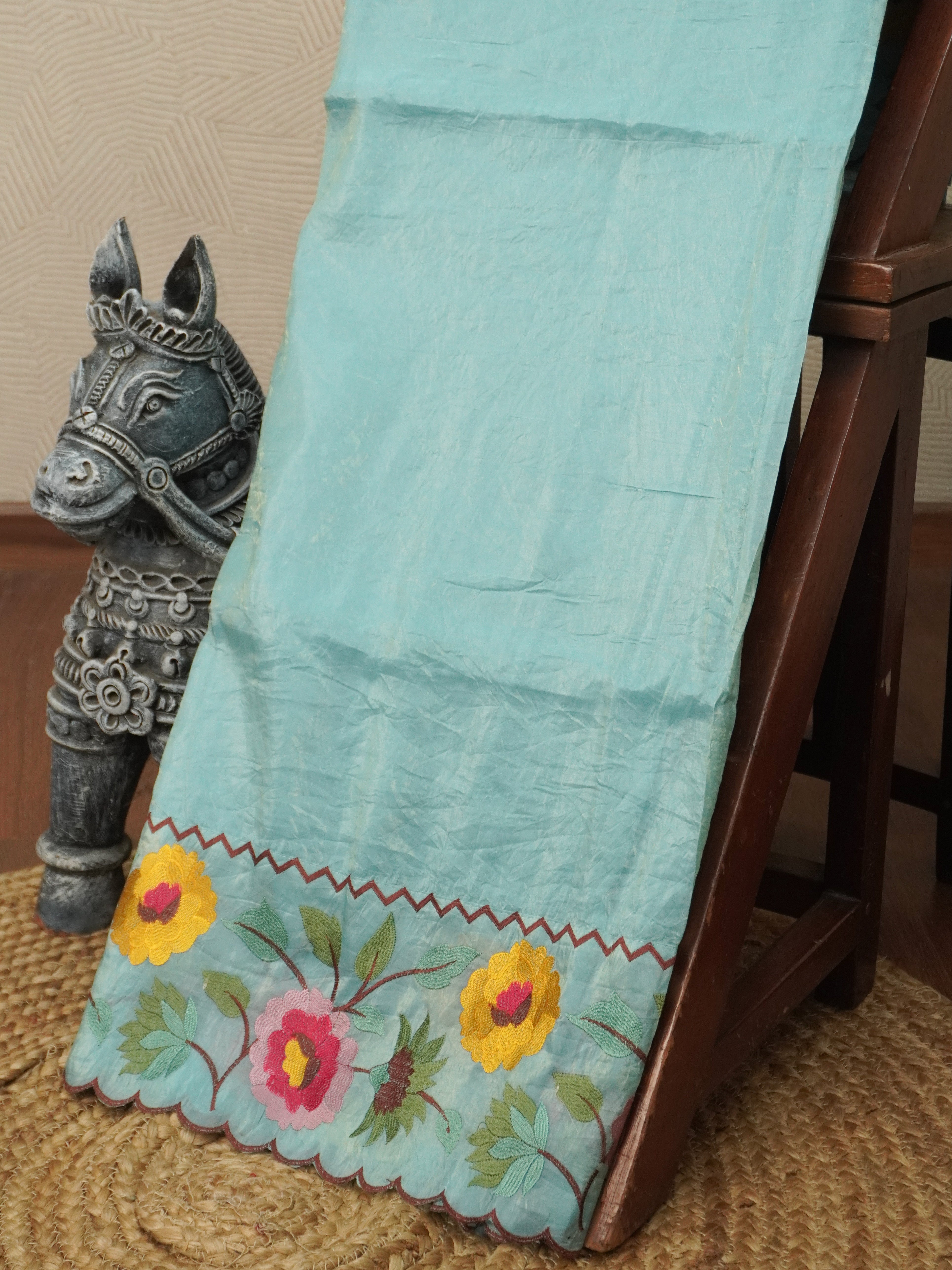 Glass Organza Saree | TTDS3209.