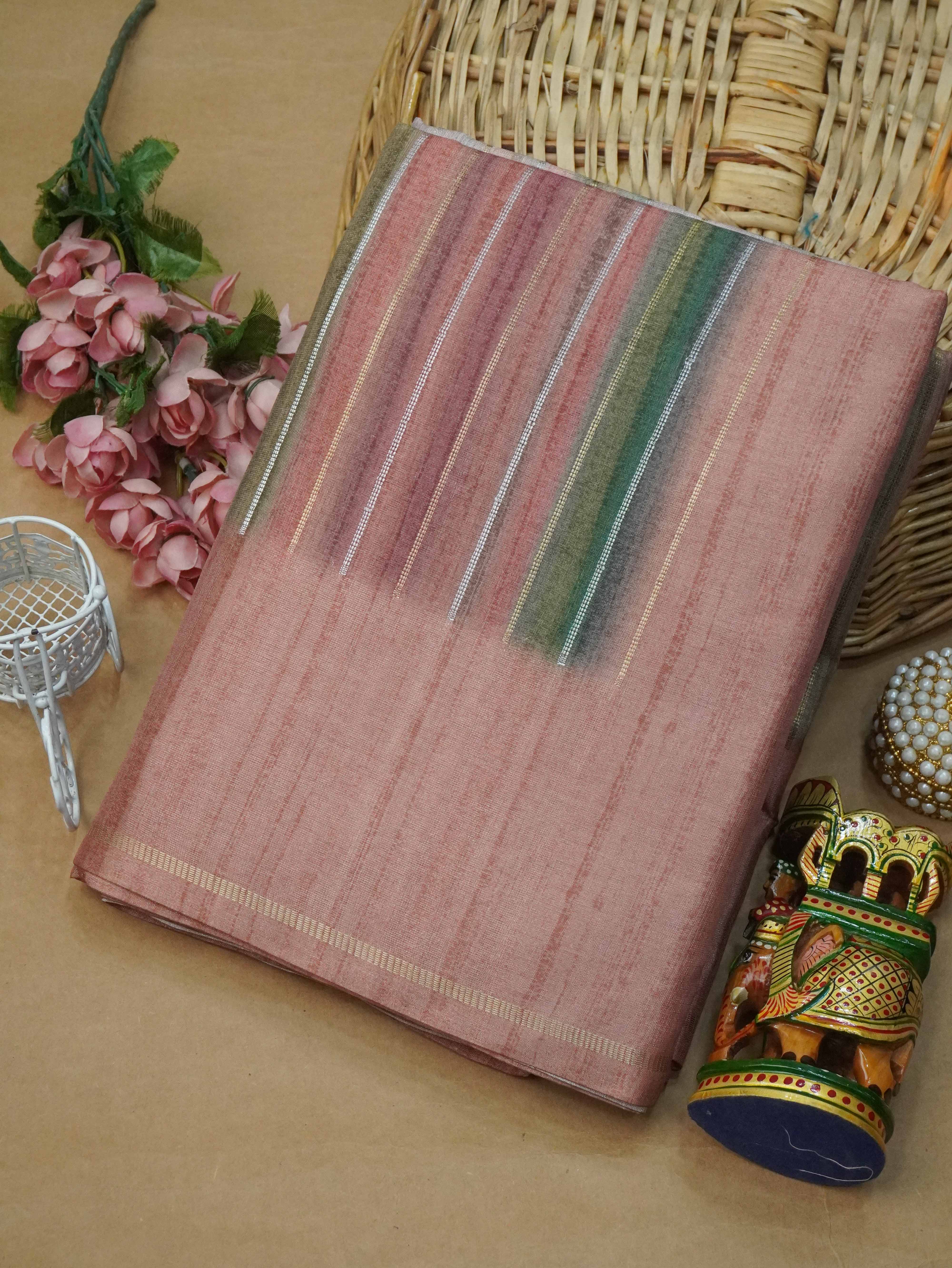 Handloom Matka Silk Saree | TTDS3230