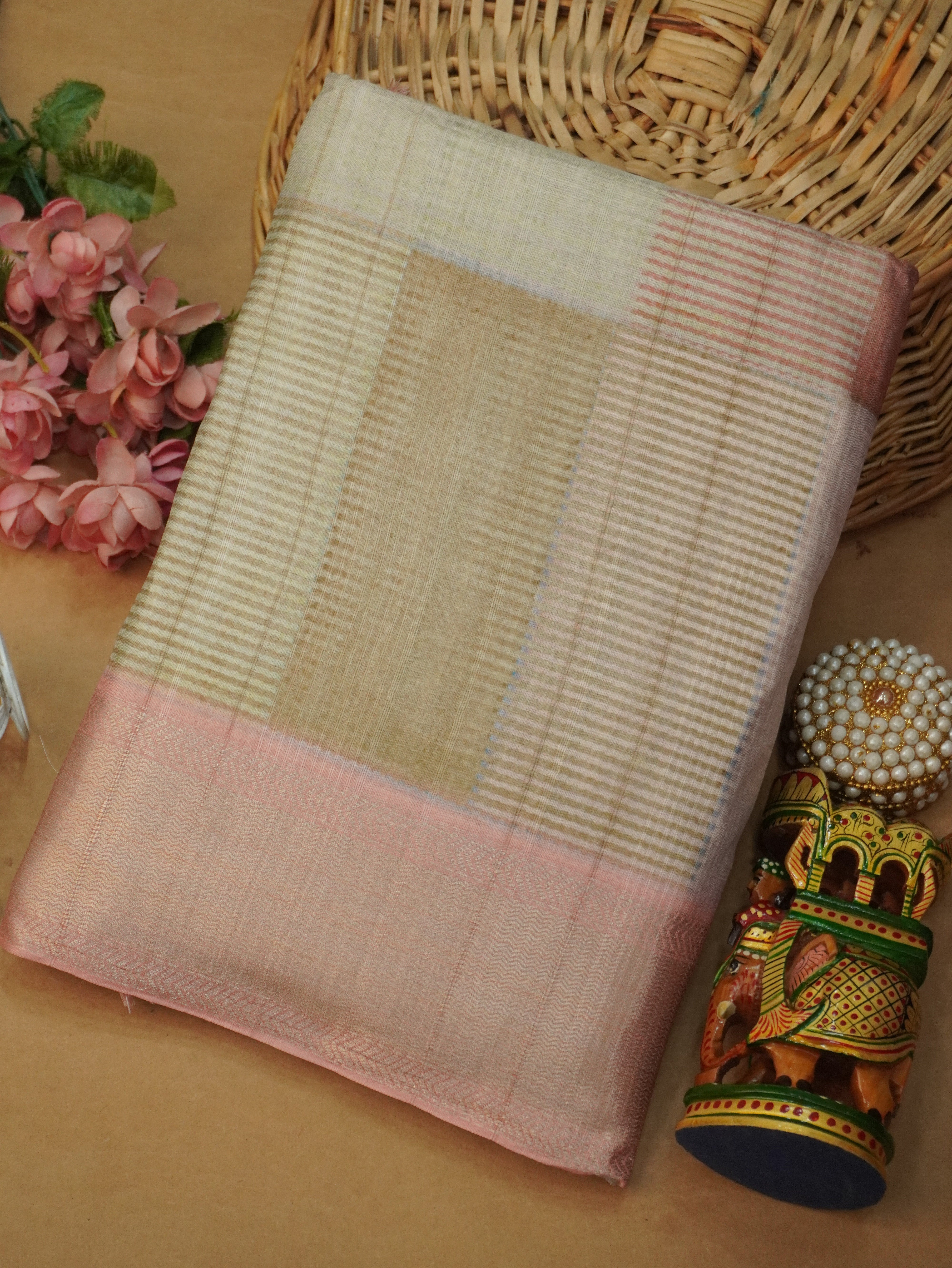 Tussar Silk Saree | TTDS3211
