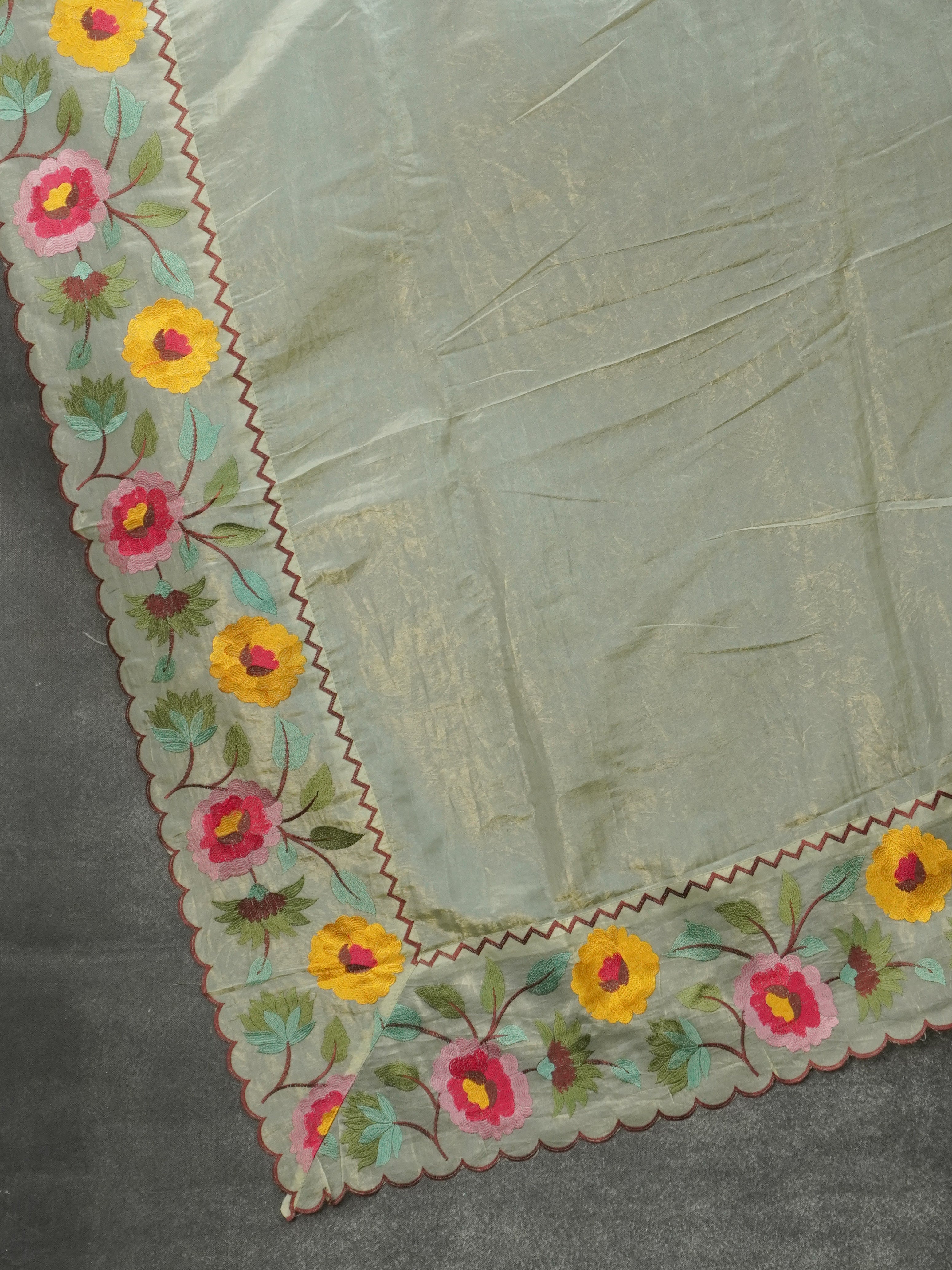 Glass Organza Saree | TTDS3209.