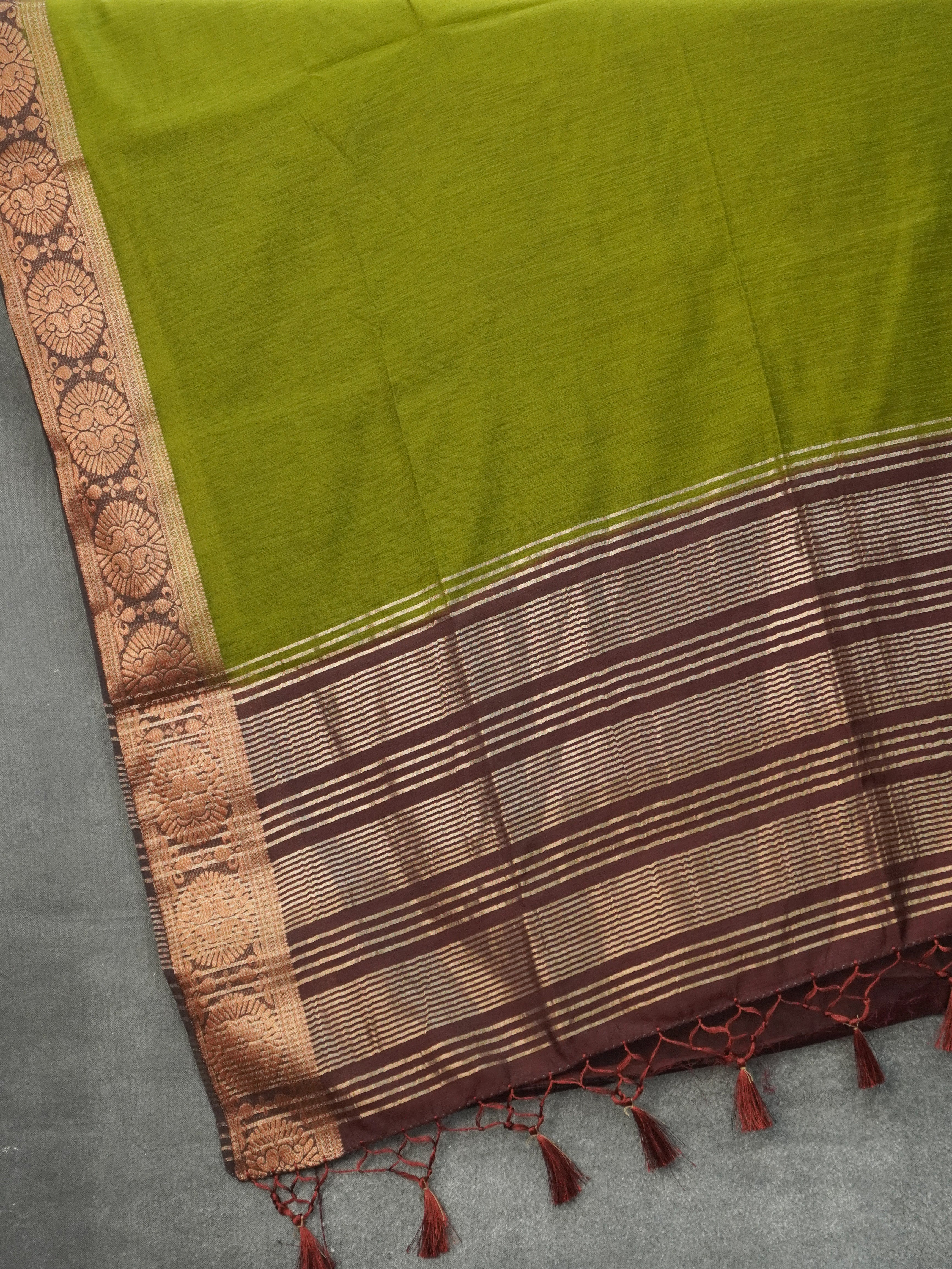 Jute Silk Saree | TTDS3207