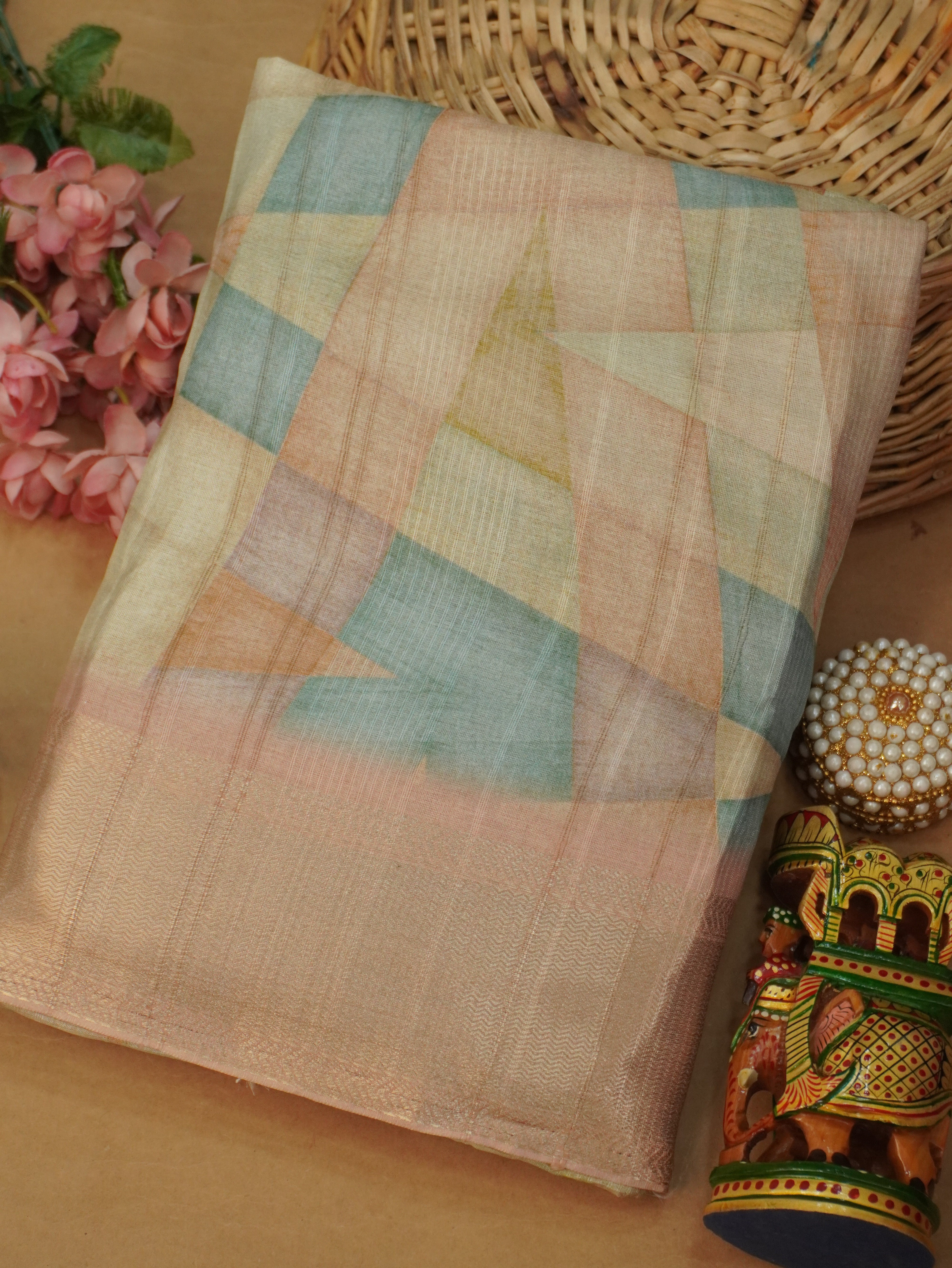 Tussar Silk Saree | TTDS3213