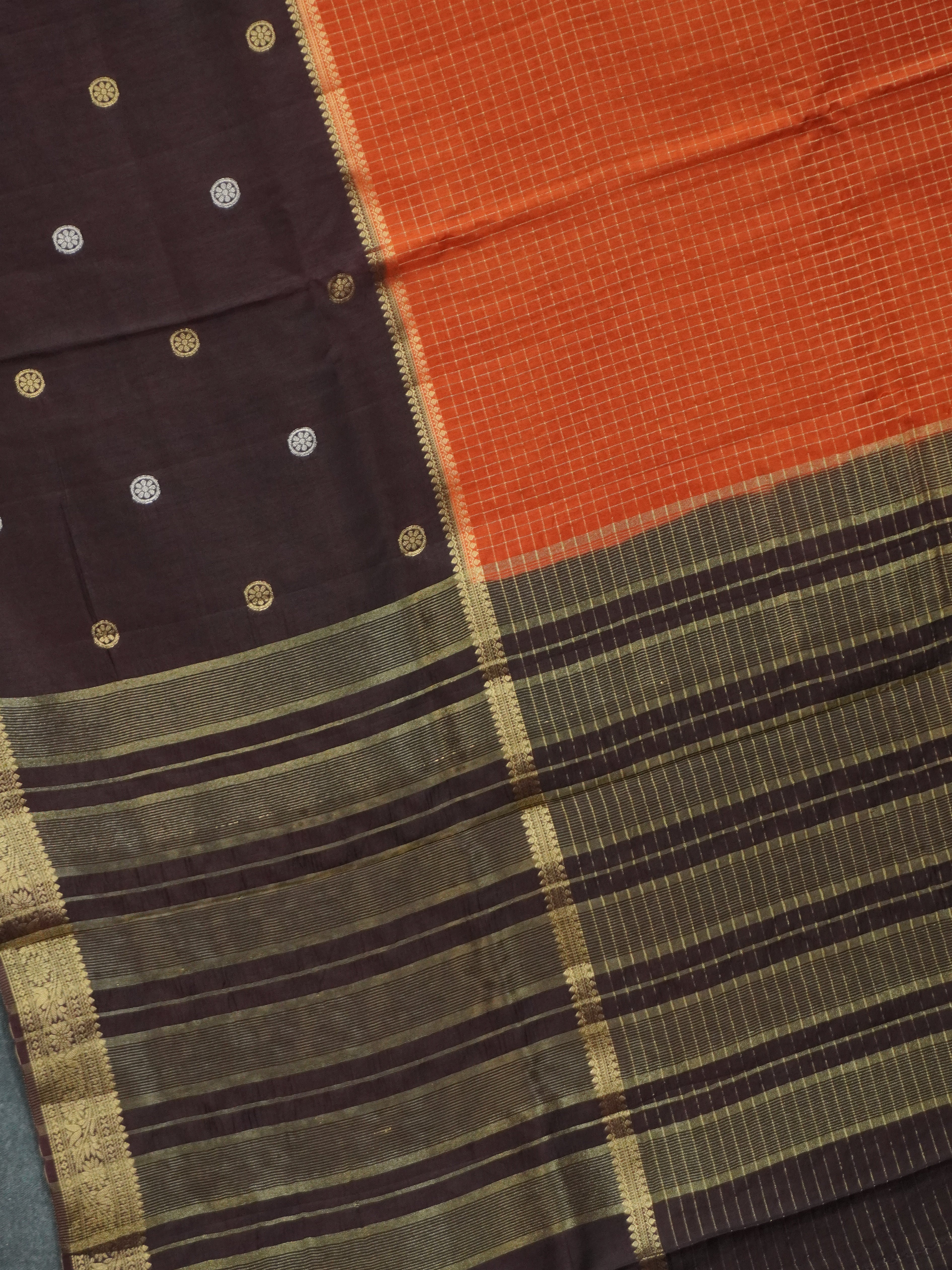 Semi Mysore Silk Saree | TTDS2783