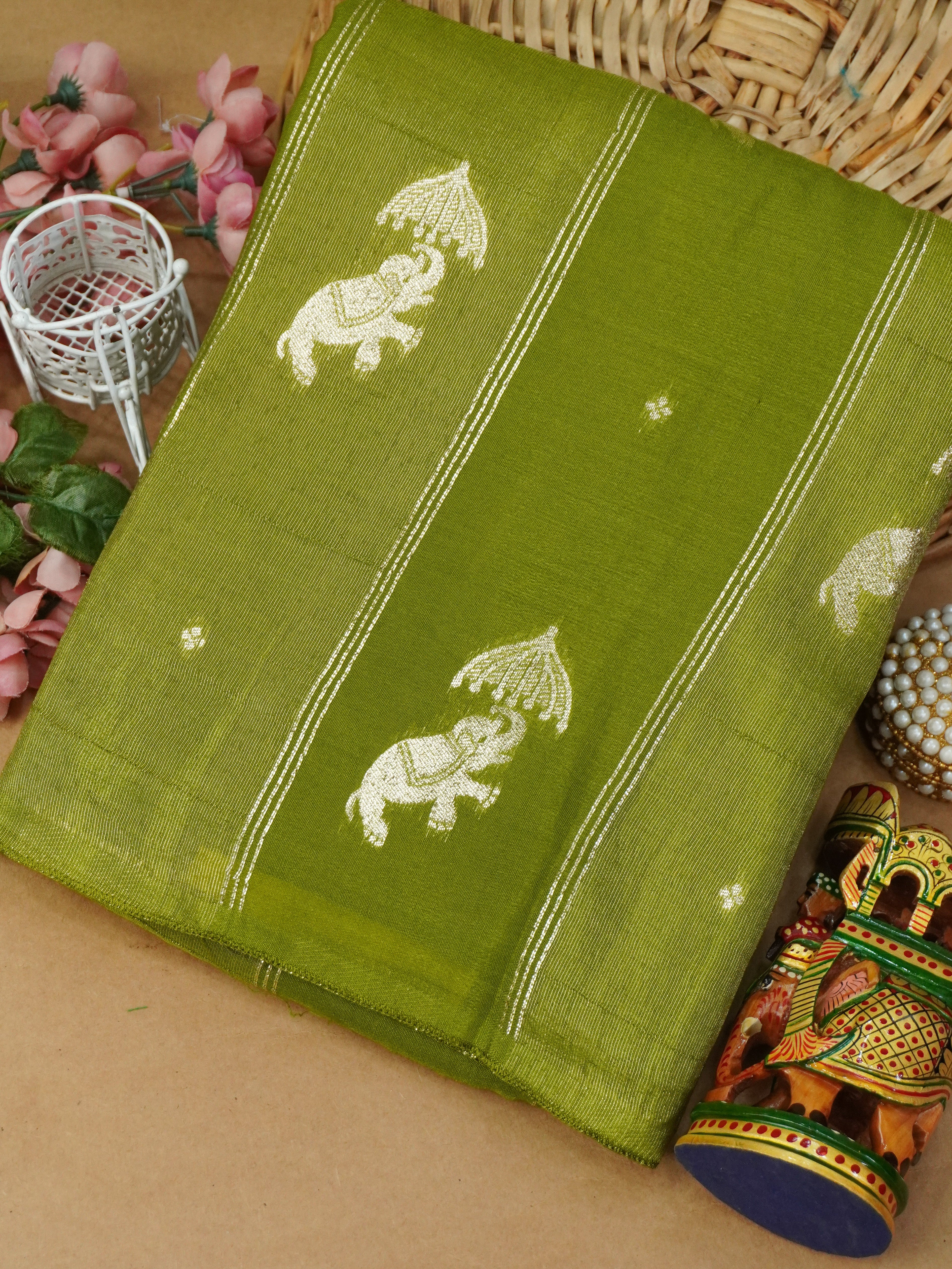 Viscose Georgette Saree | TTDS3161