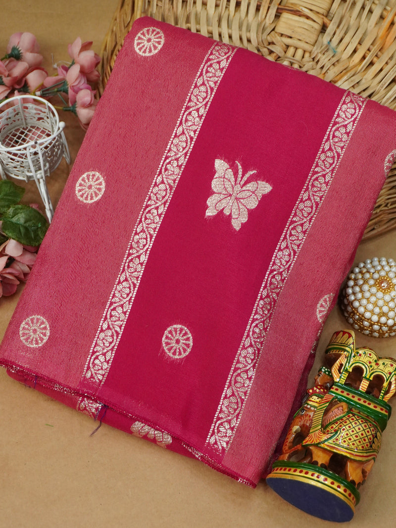 Viscose Georgette Saree | TTDS3162