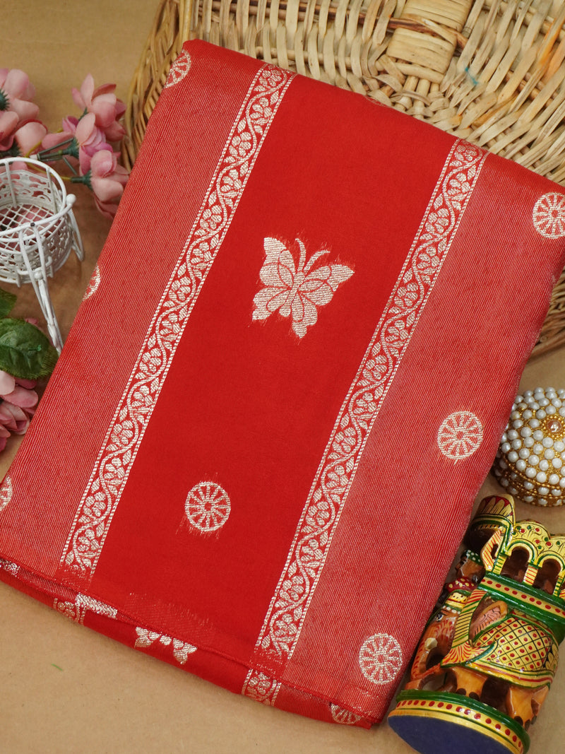 Viscose Georgette Saree | TTDS3162