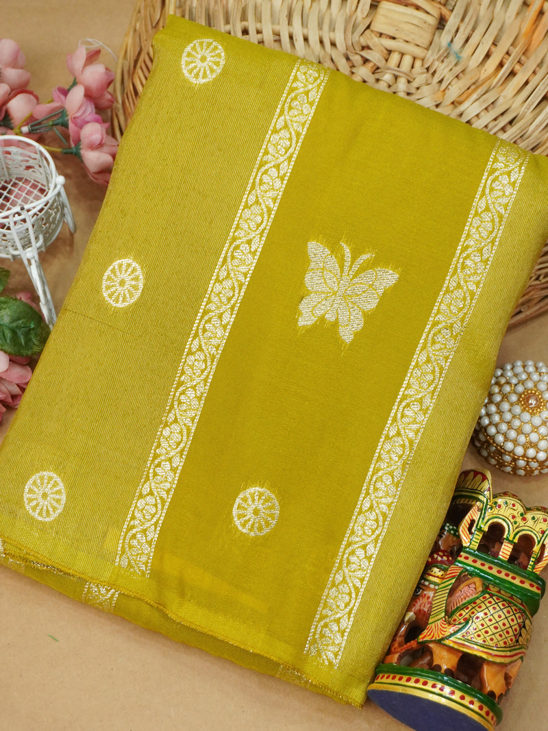 Viscose Georgette Saree | TTDS3162