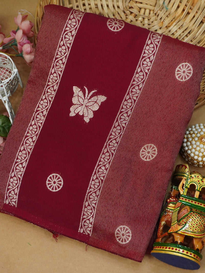 Viscose Georgette Saree | TTDS3162