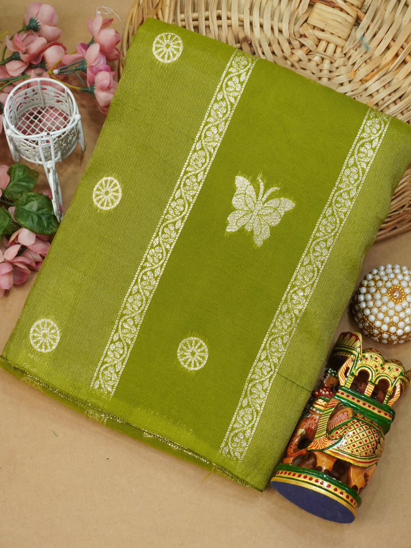 Viscose Georgette Saree | TTDS3162