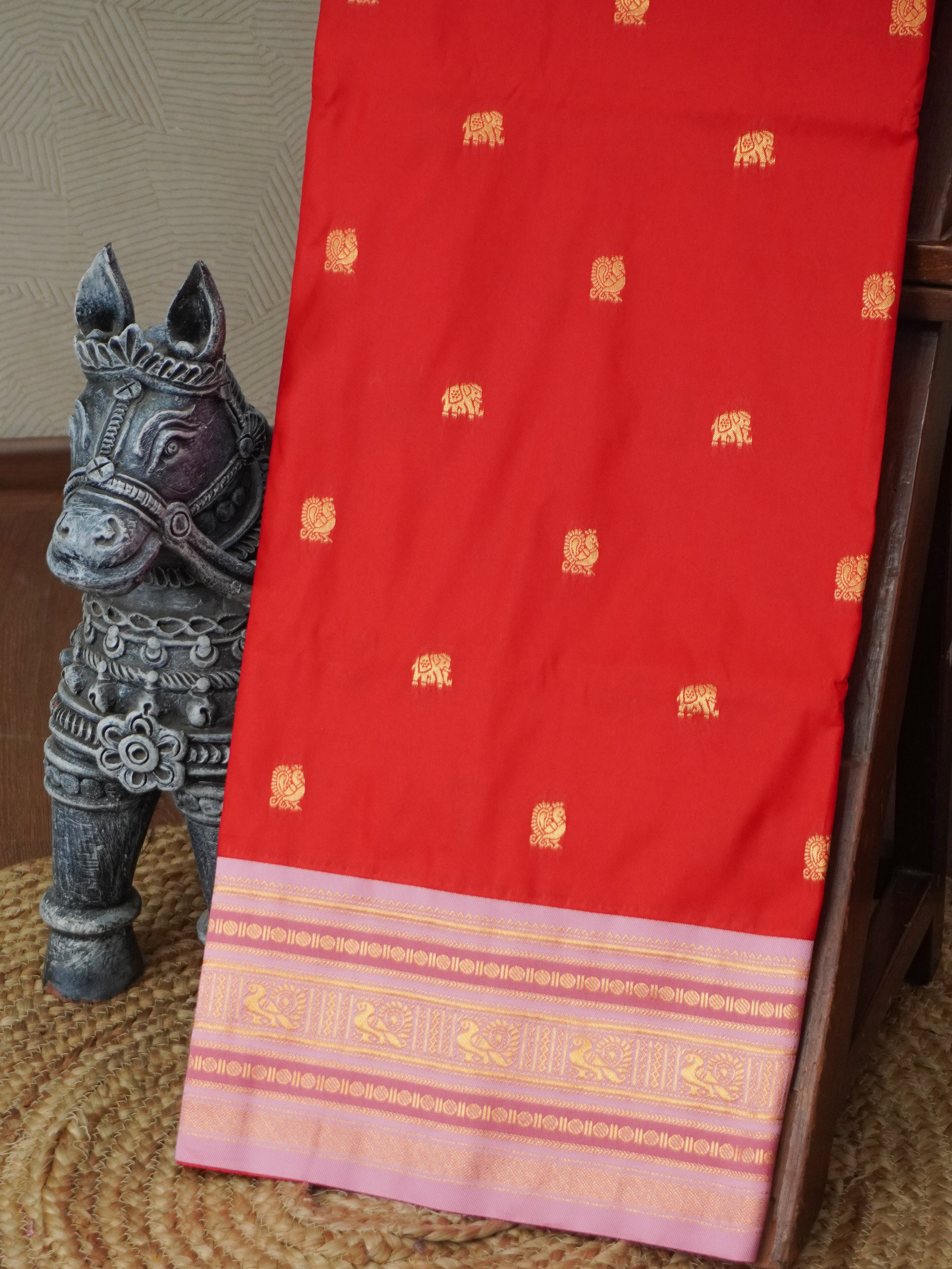 Semi Silk Saree | TTDS3123