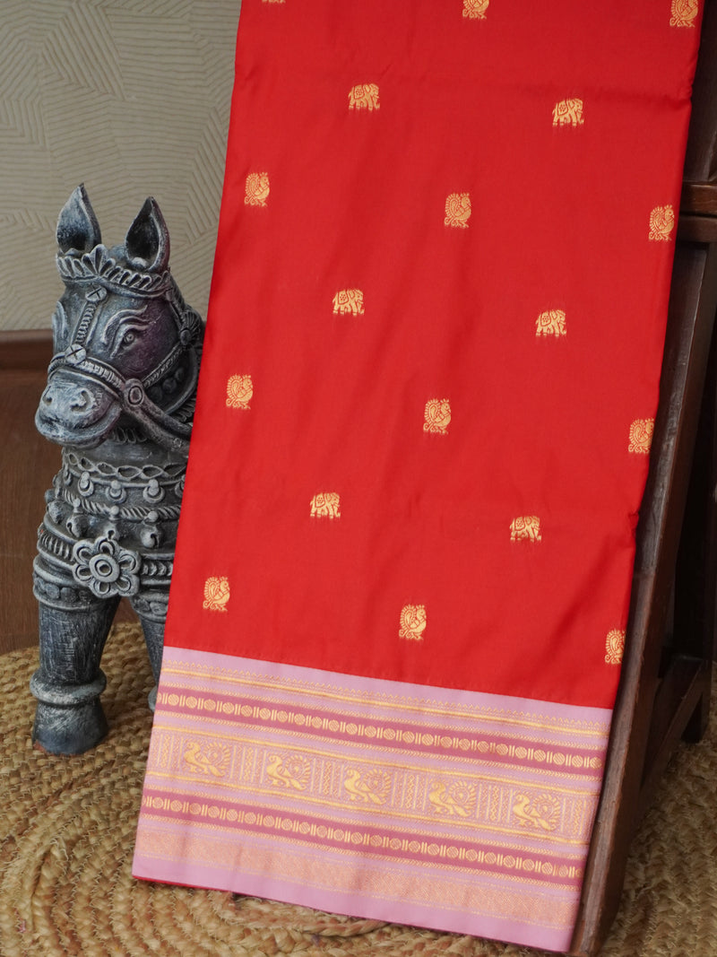 Semi Silk Saree | TTDS3123