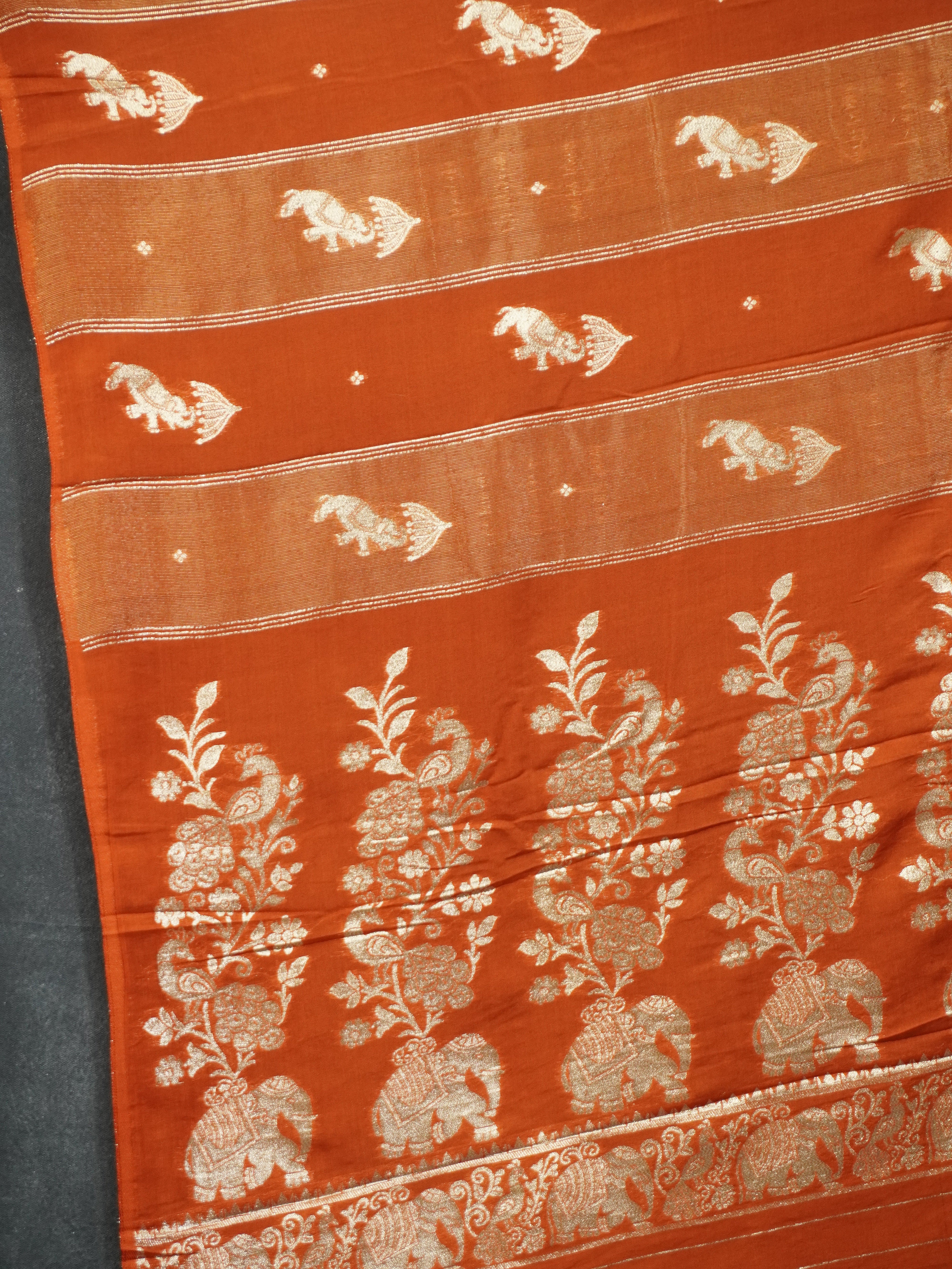Viscose Georgette Saree | TTDS3161