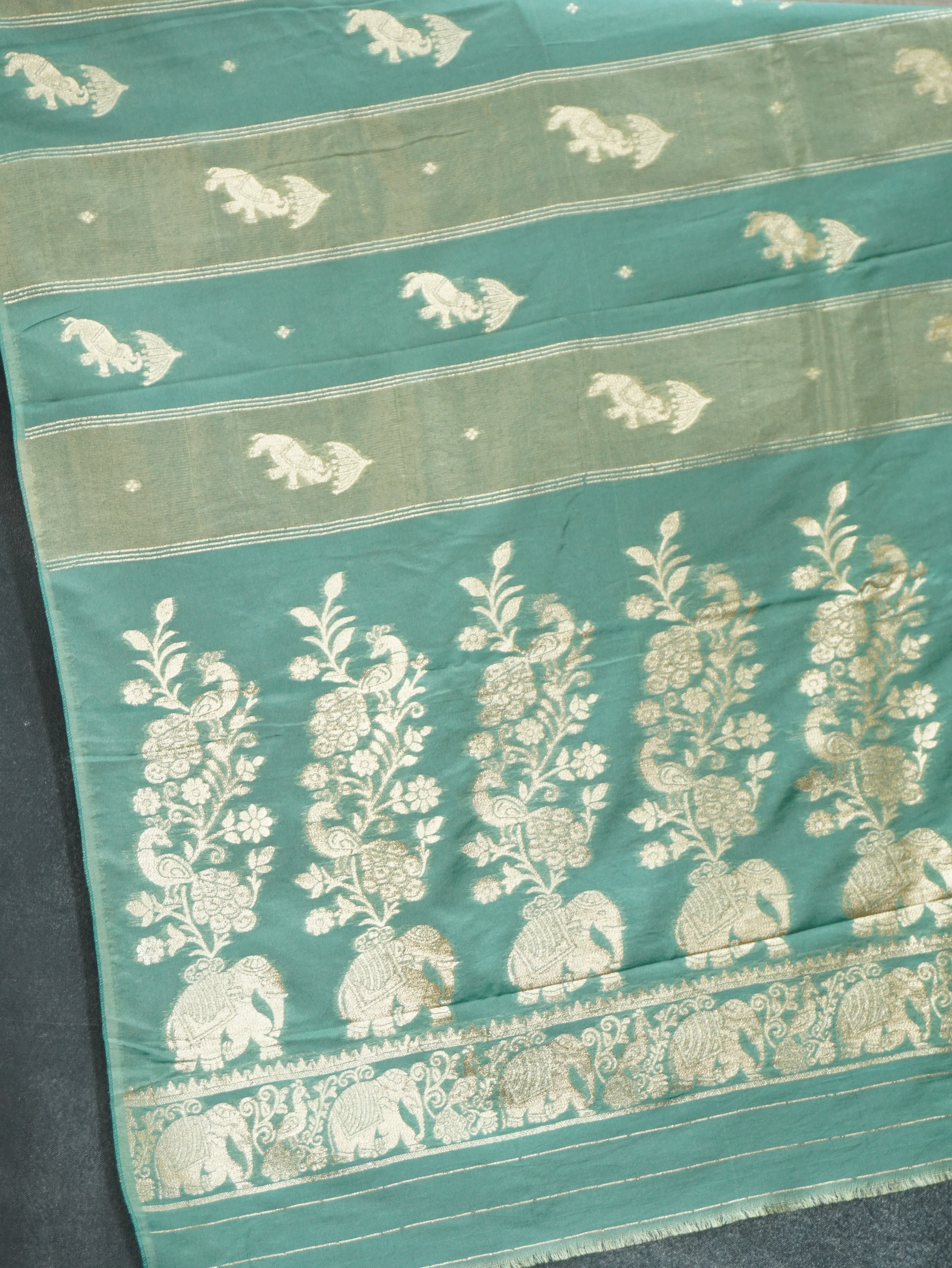 Viscose Georgette Saree | TTDS3161