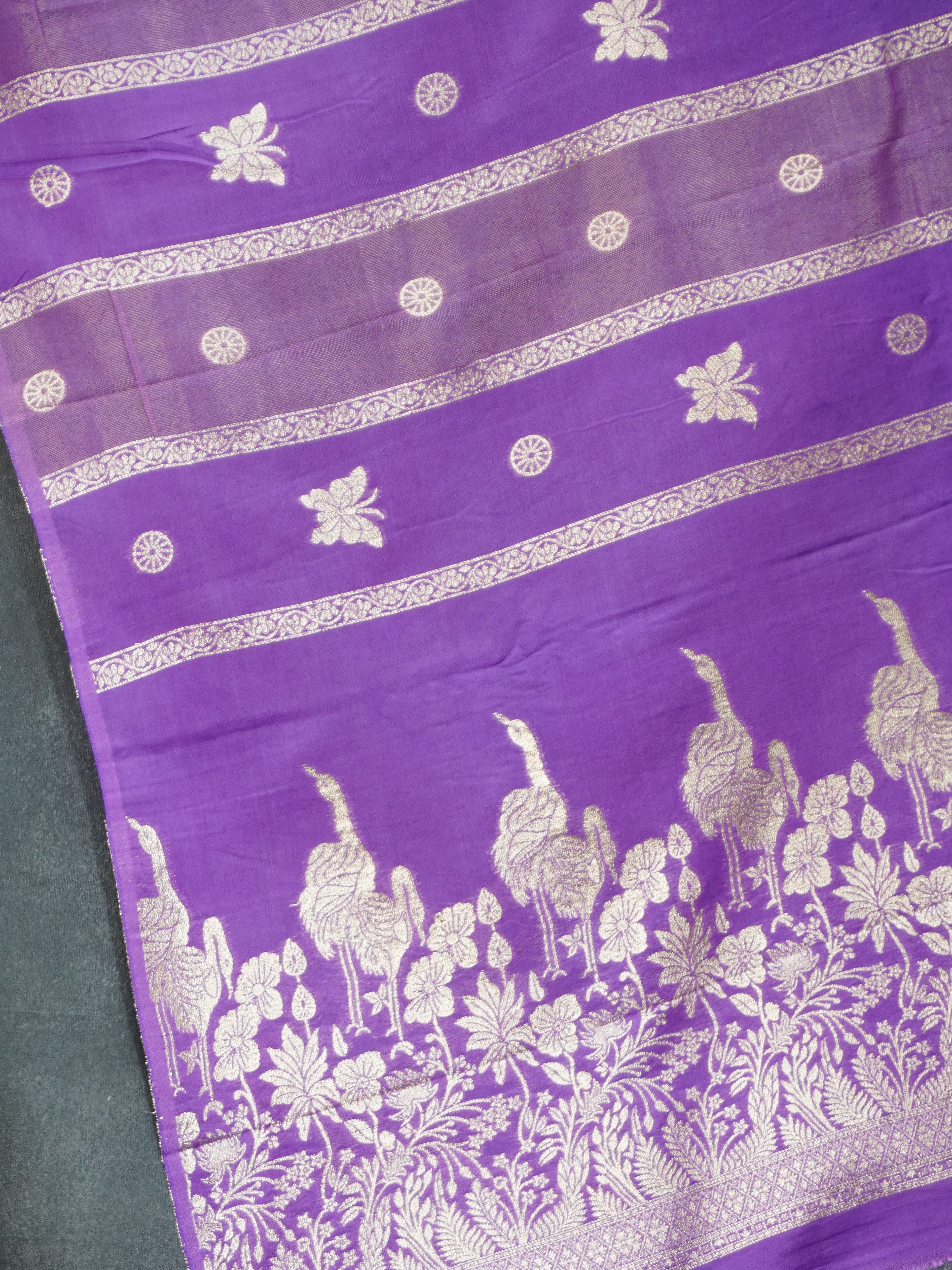 Viscose Georgette Saree | TTDS3162