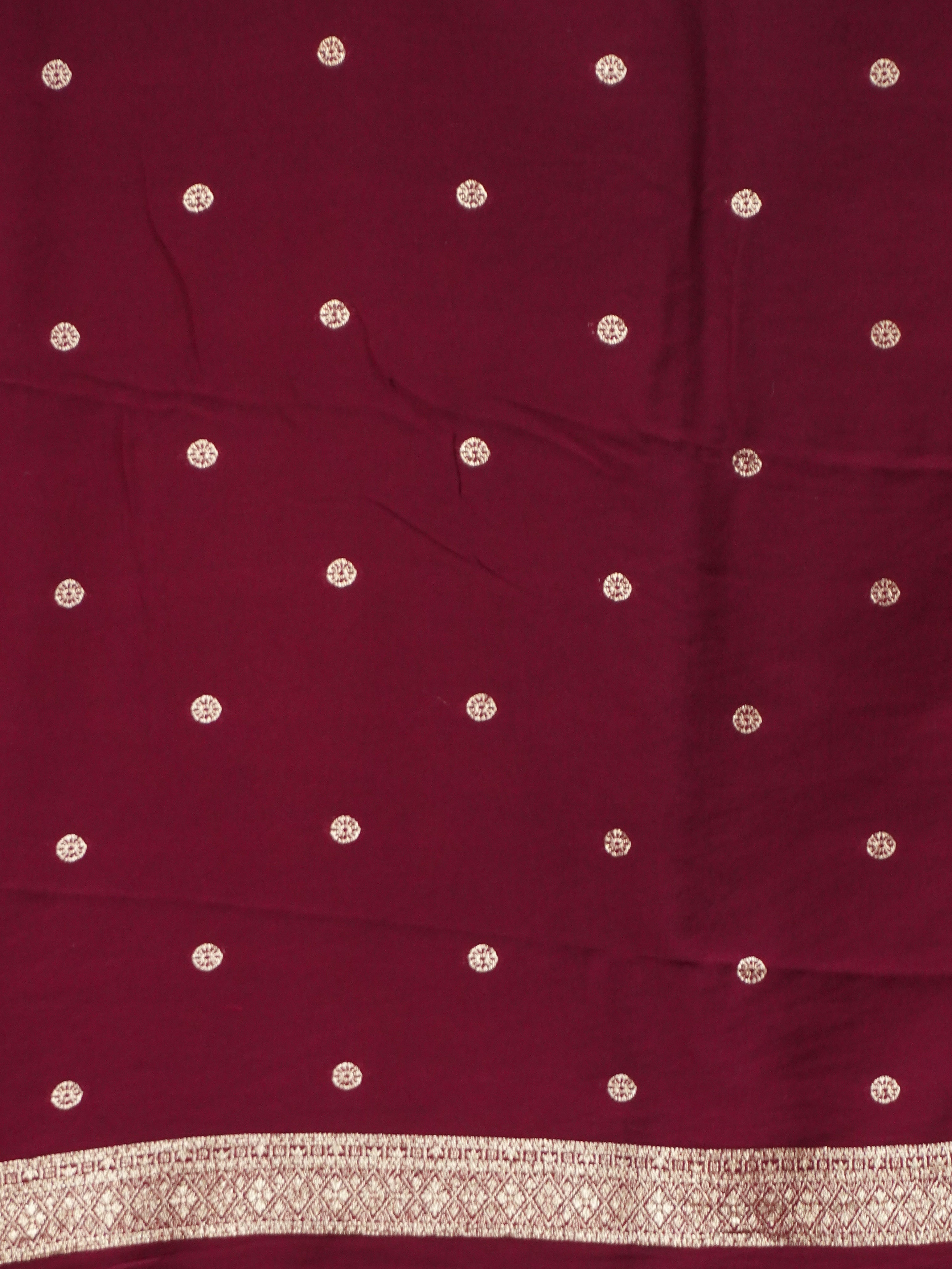 Viscose Georgette Saree | TTDS3162