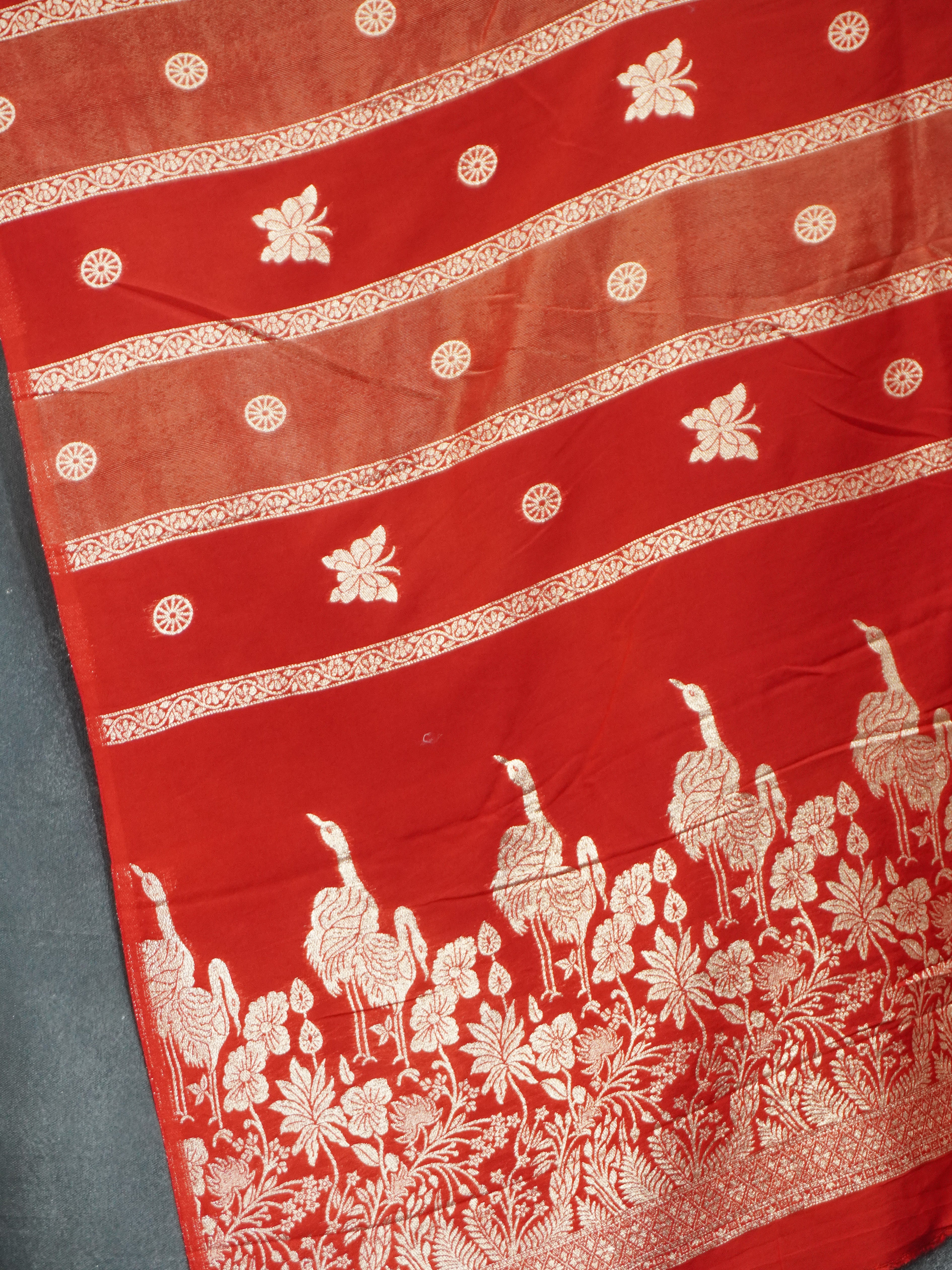 Viscose Georgette Saree | TTDS3162