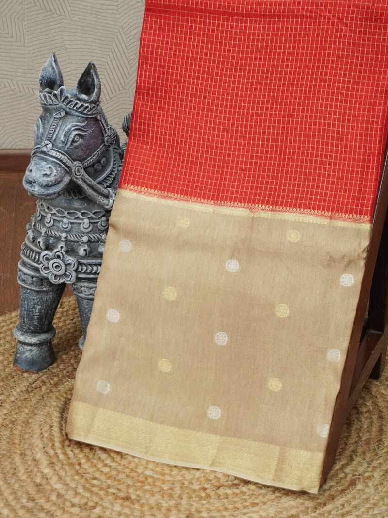 Semi Mysore Silk Saree | TTDS2783