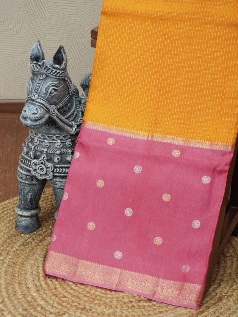 Semi Mysore Silk Saree | TTDS2783