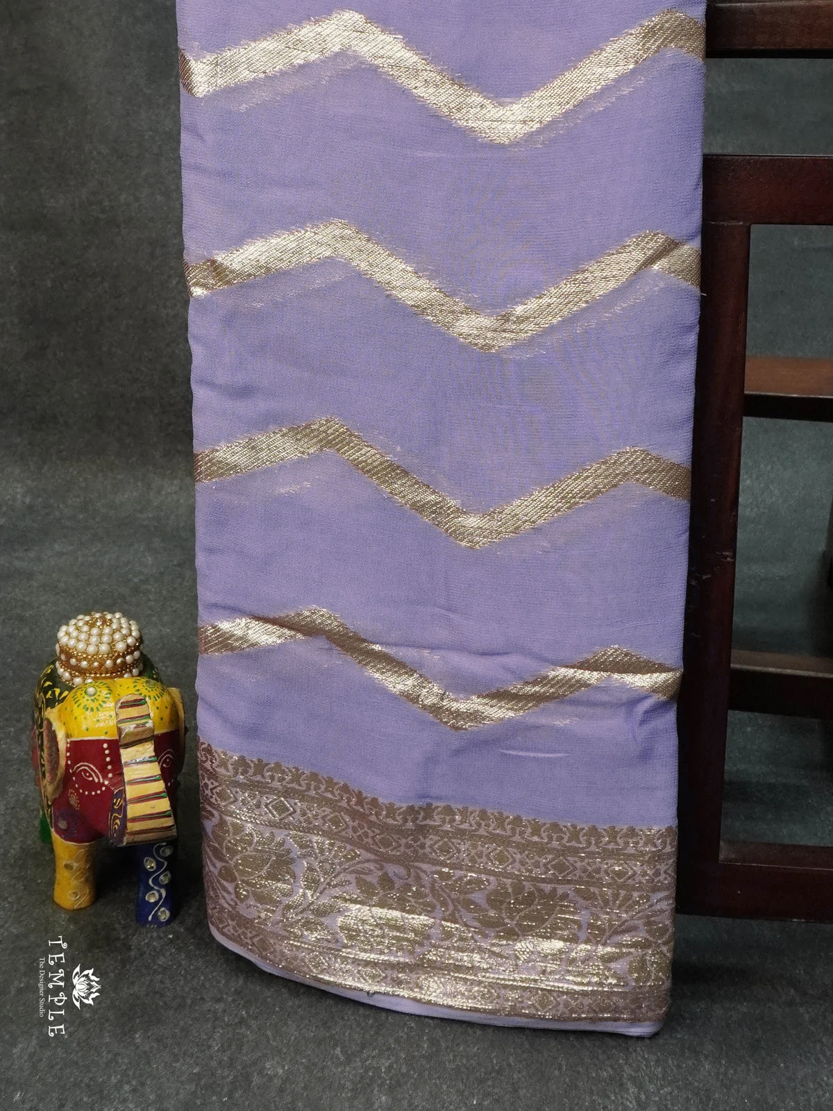 Viscose Georgette Saree | TTDS1554