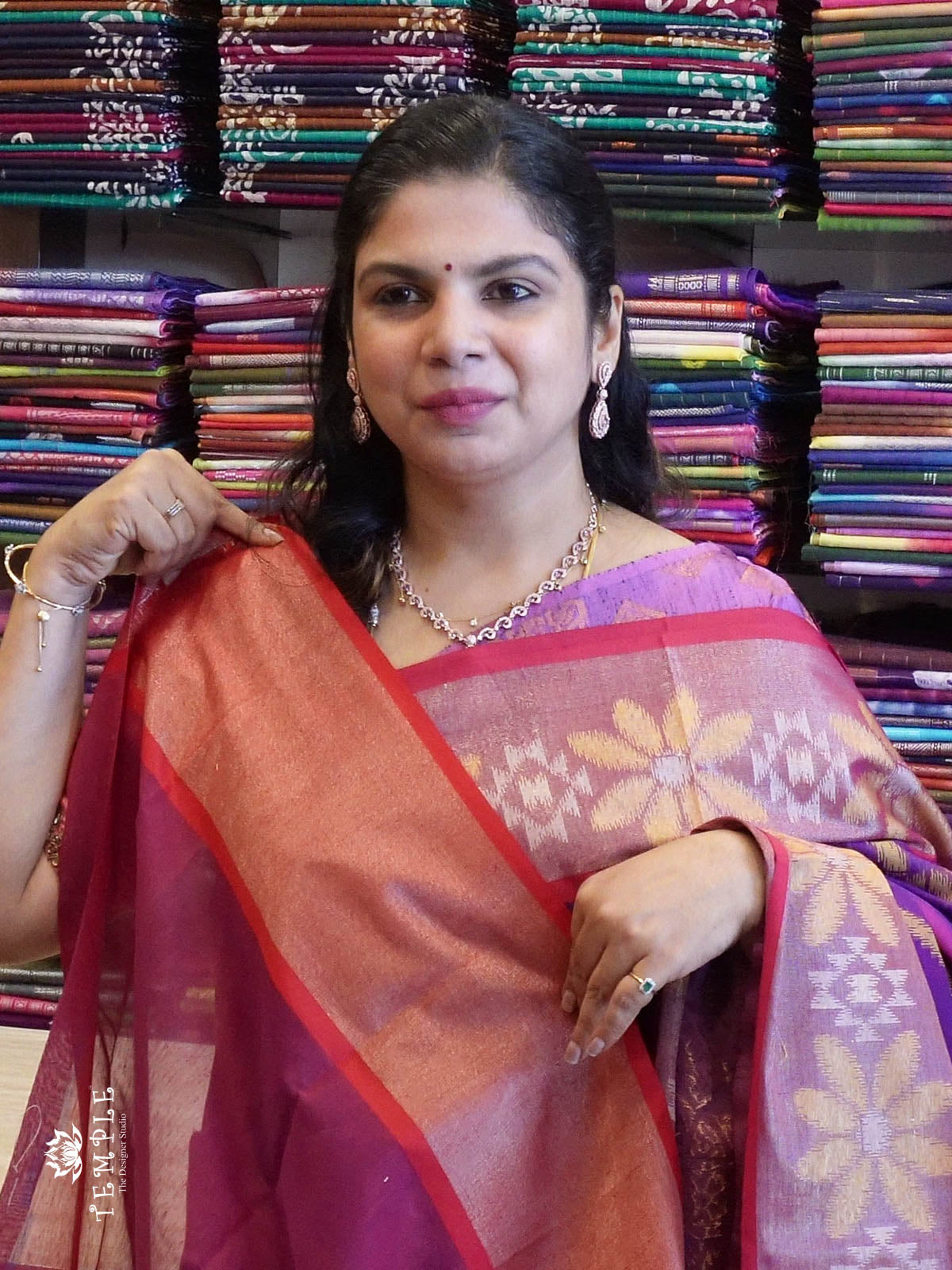 Ikkat Pochampally Saree | TTDS1103 | Sparkling Deals