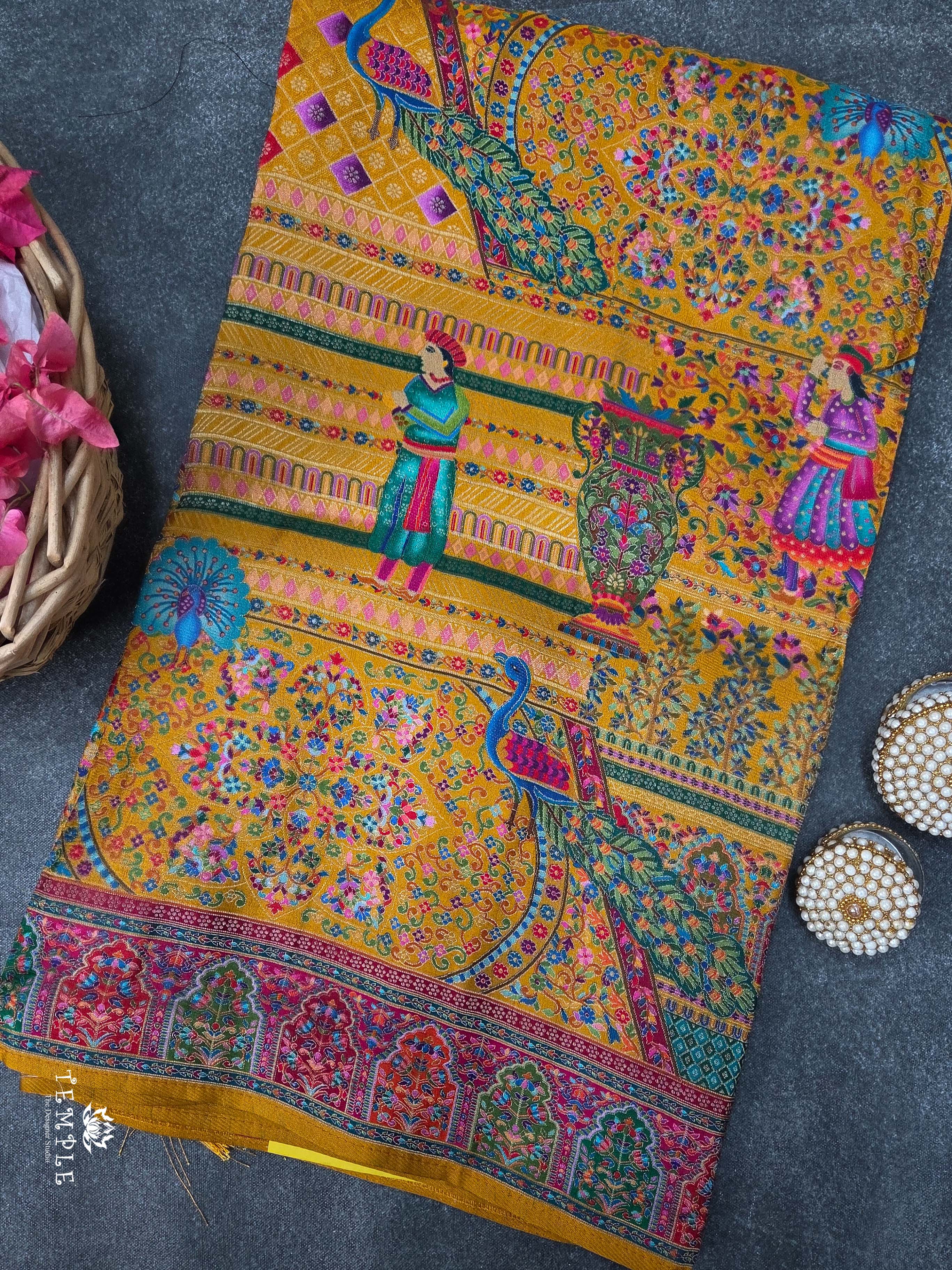 Pashmina Silk Saree | TTDS2028