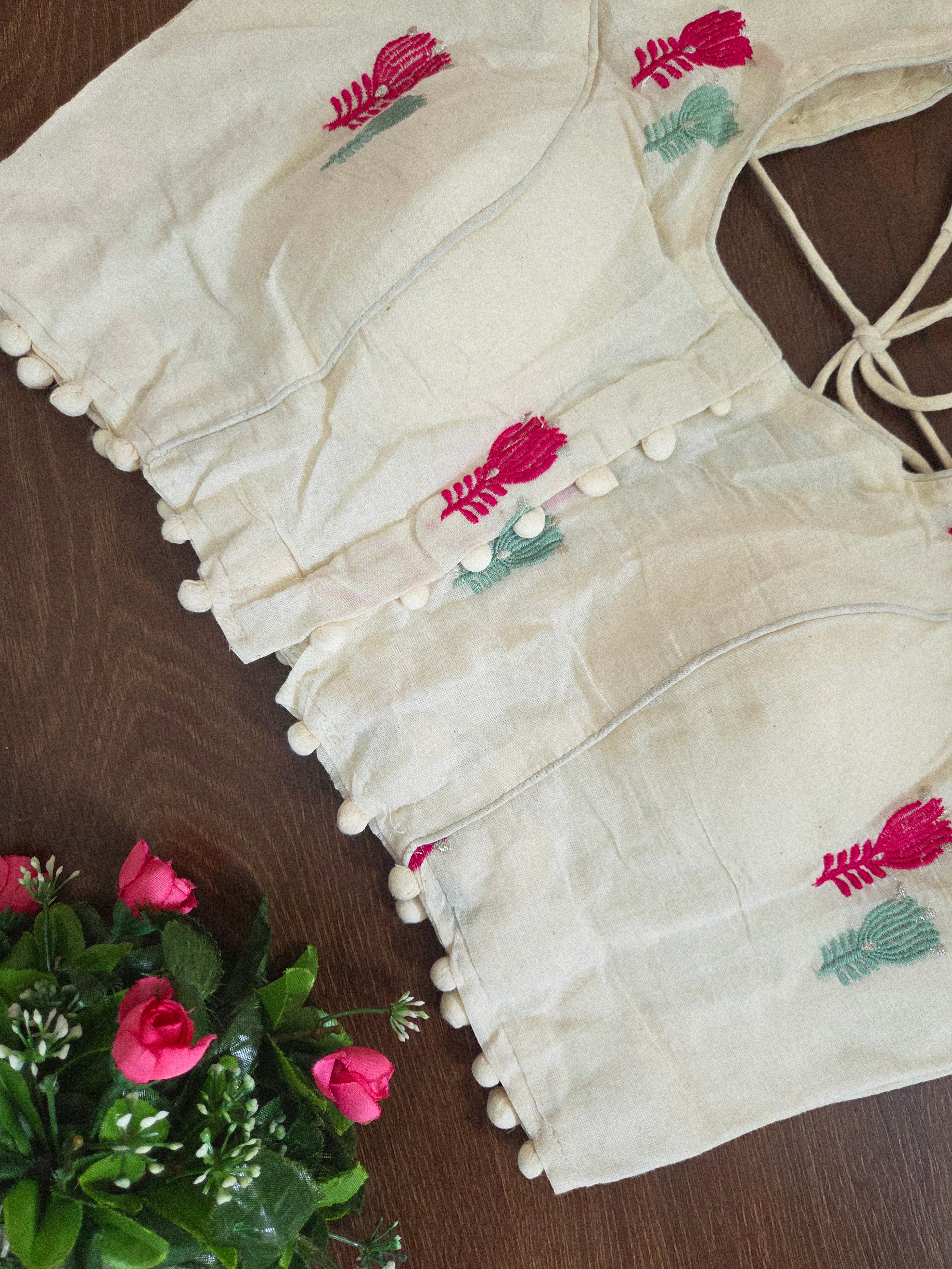 Pure Kadhi Readymade Blouse | TTDS2296