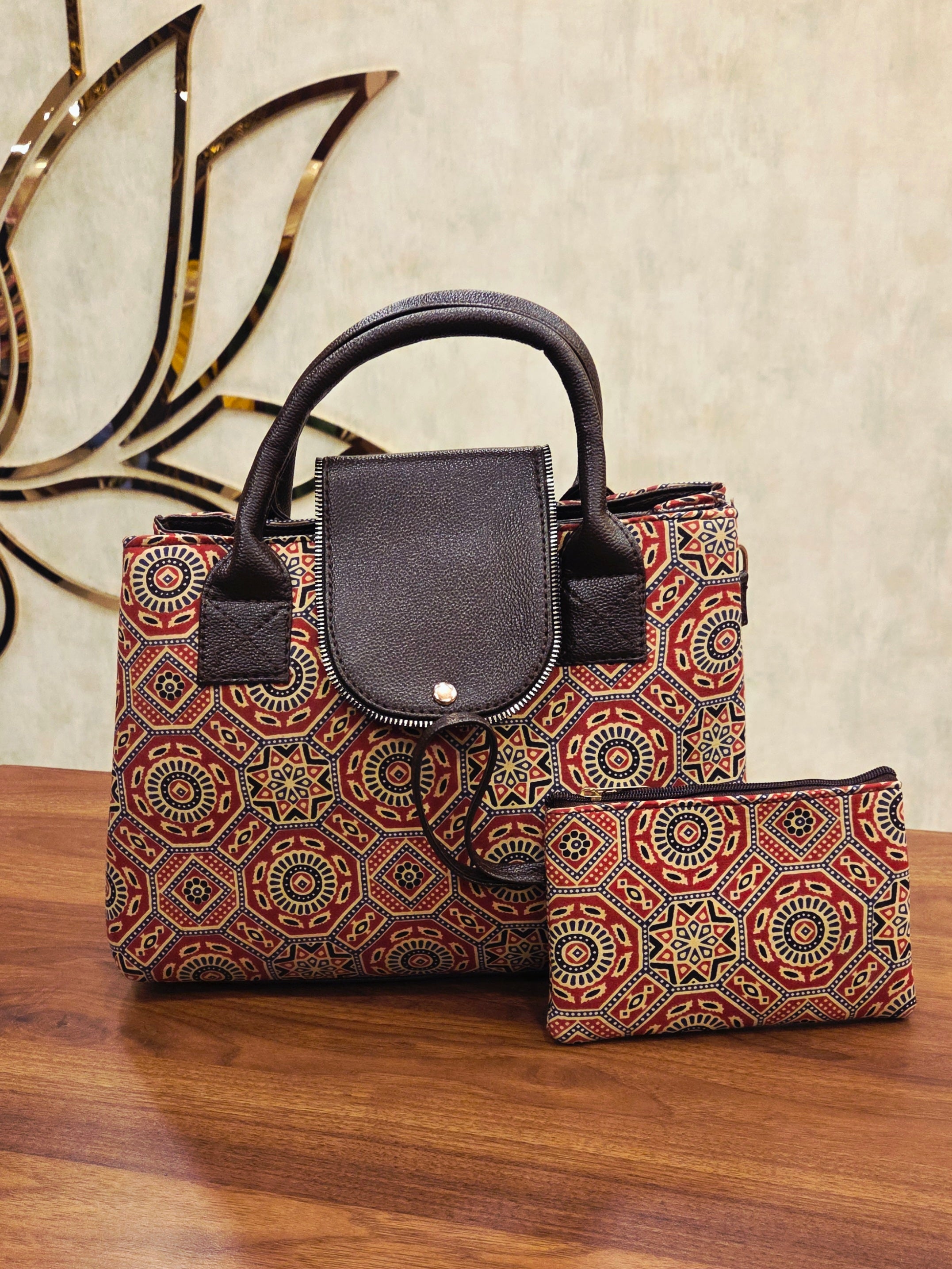 Triple Partition Sling Cum Hand Bag | TTDS2322