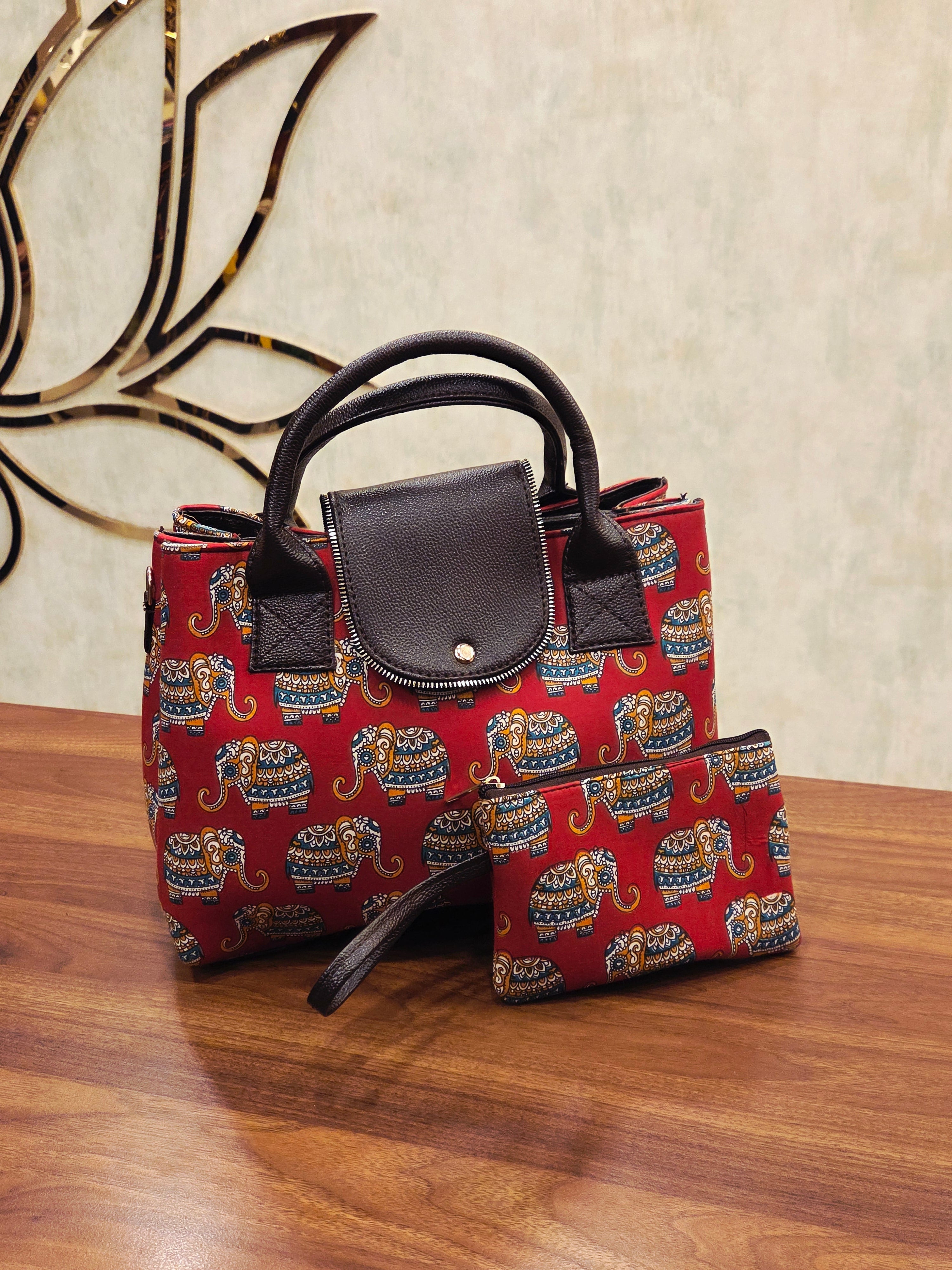 Triple Partition Sling Cum Hand Bag | TTDS2322
