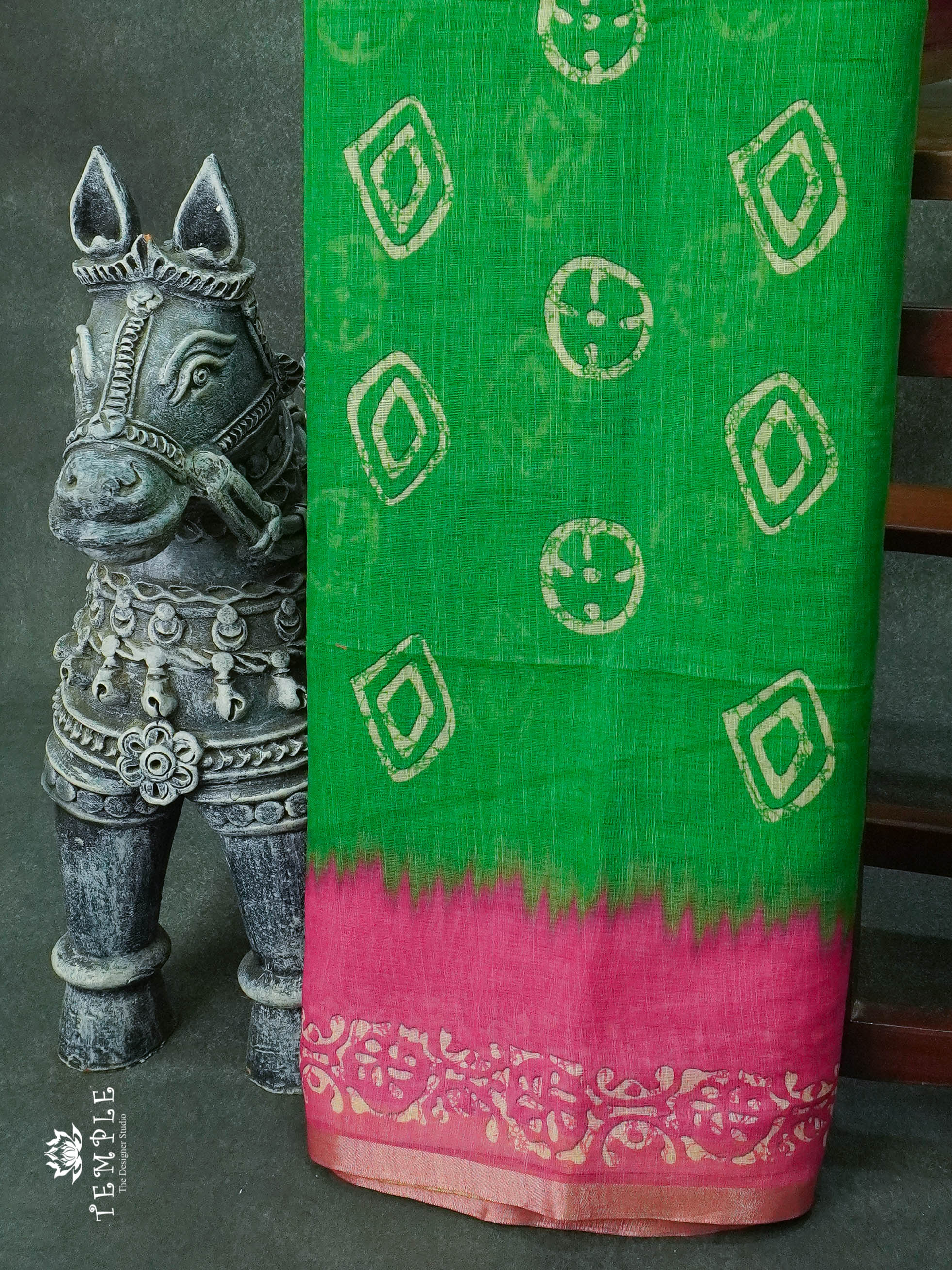 Chanderi Cotton Saree | TTDS1319