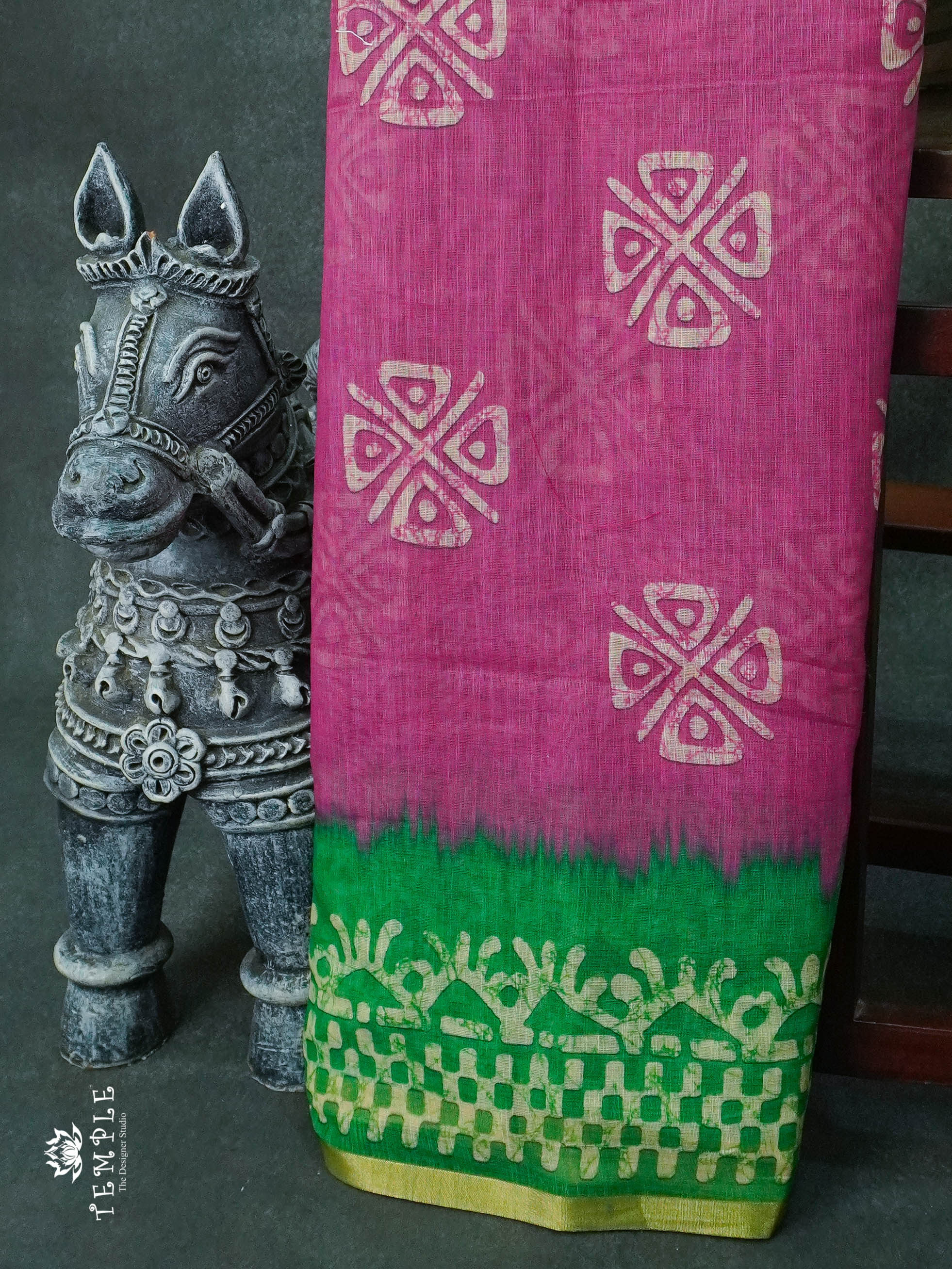 Chanderi Cotton Saree | TTDS1320