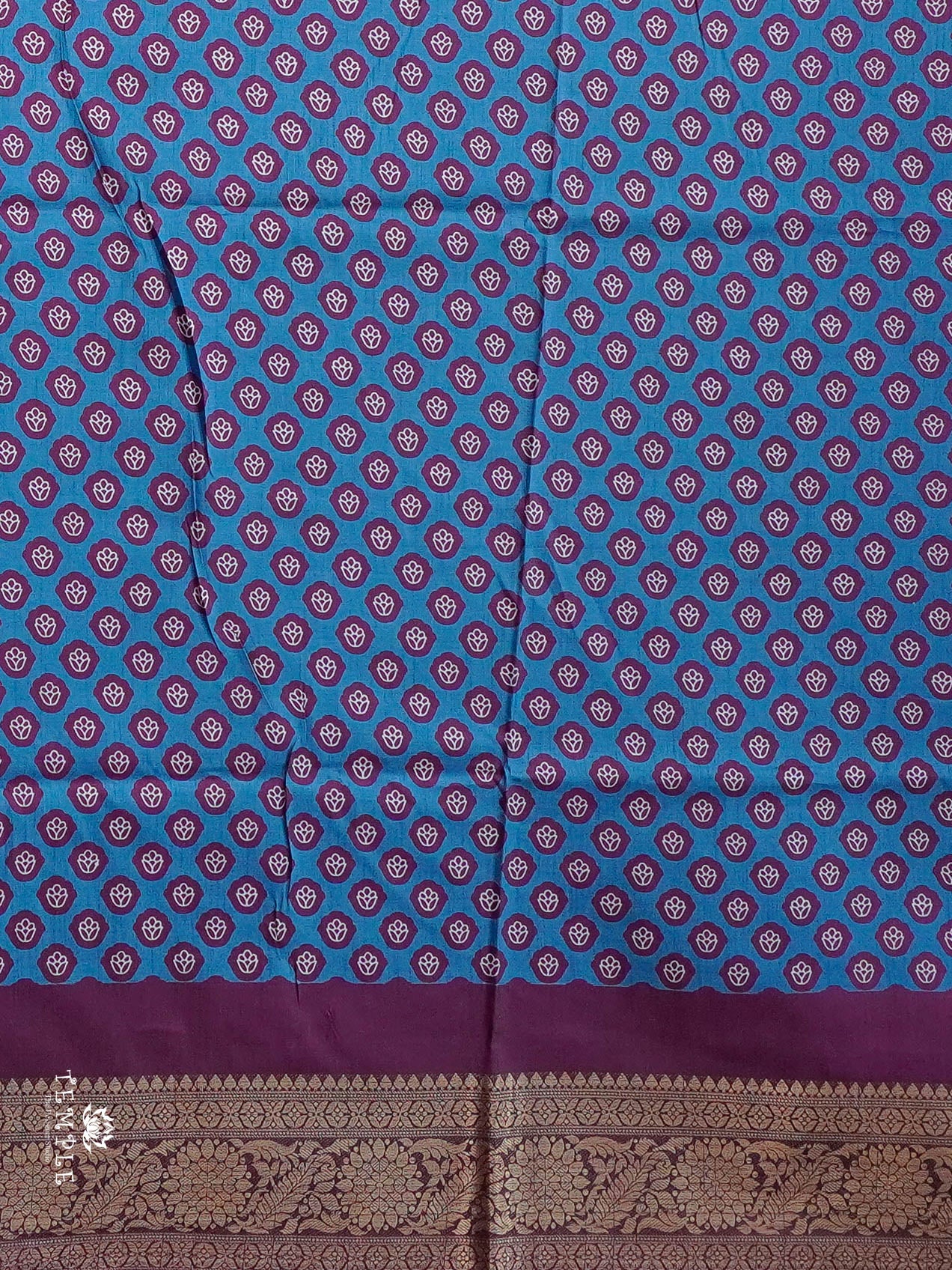 Printed Pashmina Touch Saree | TTDS2780