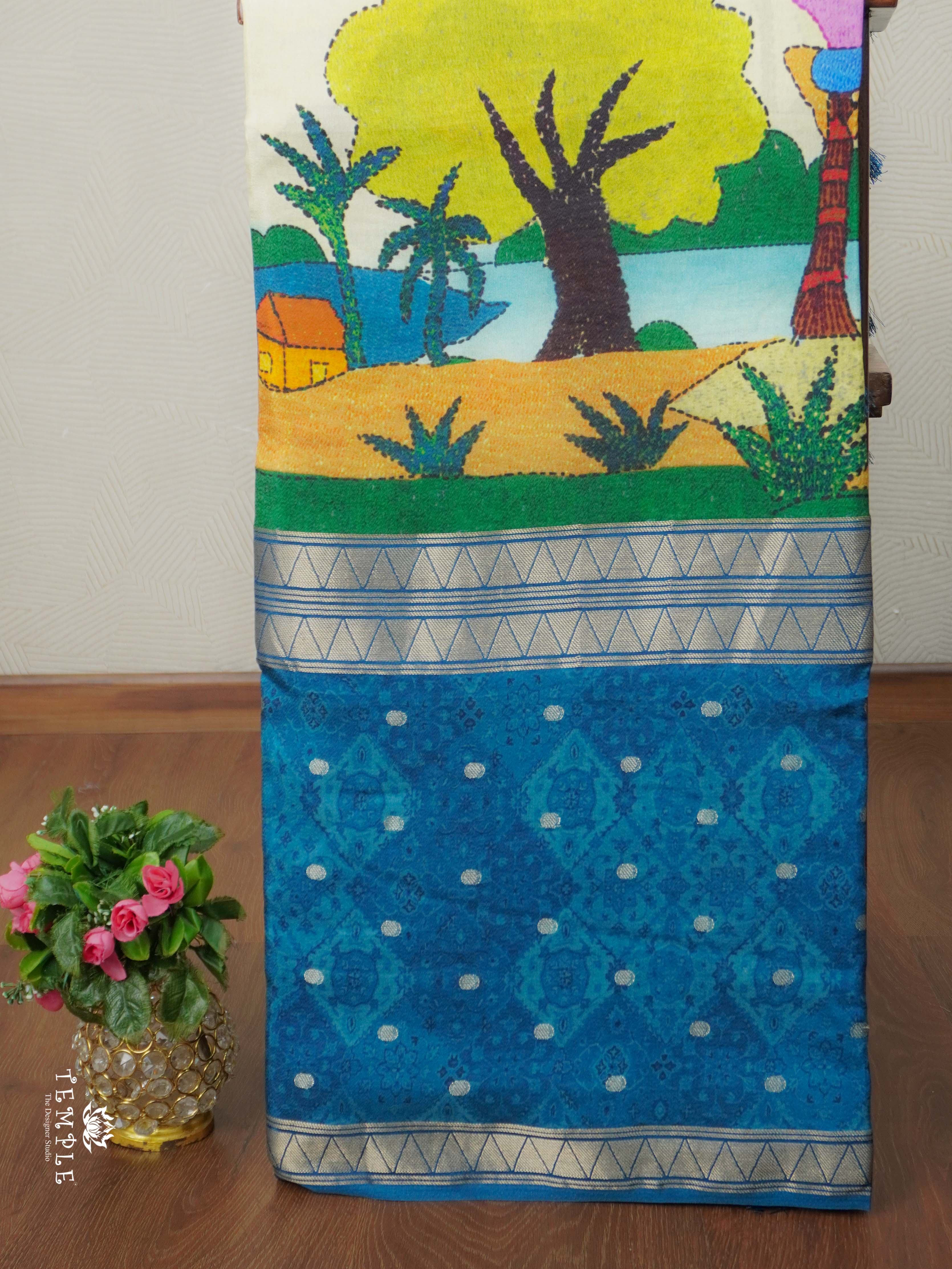 Premium Viscose Georgette Saree | TTDS2707