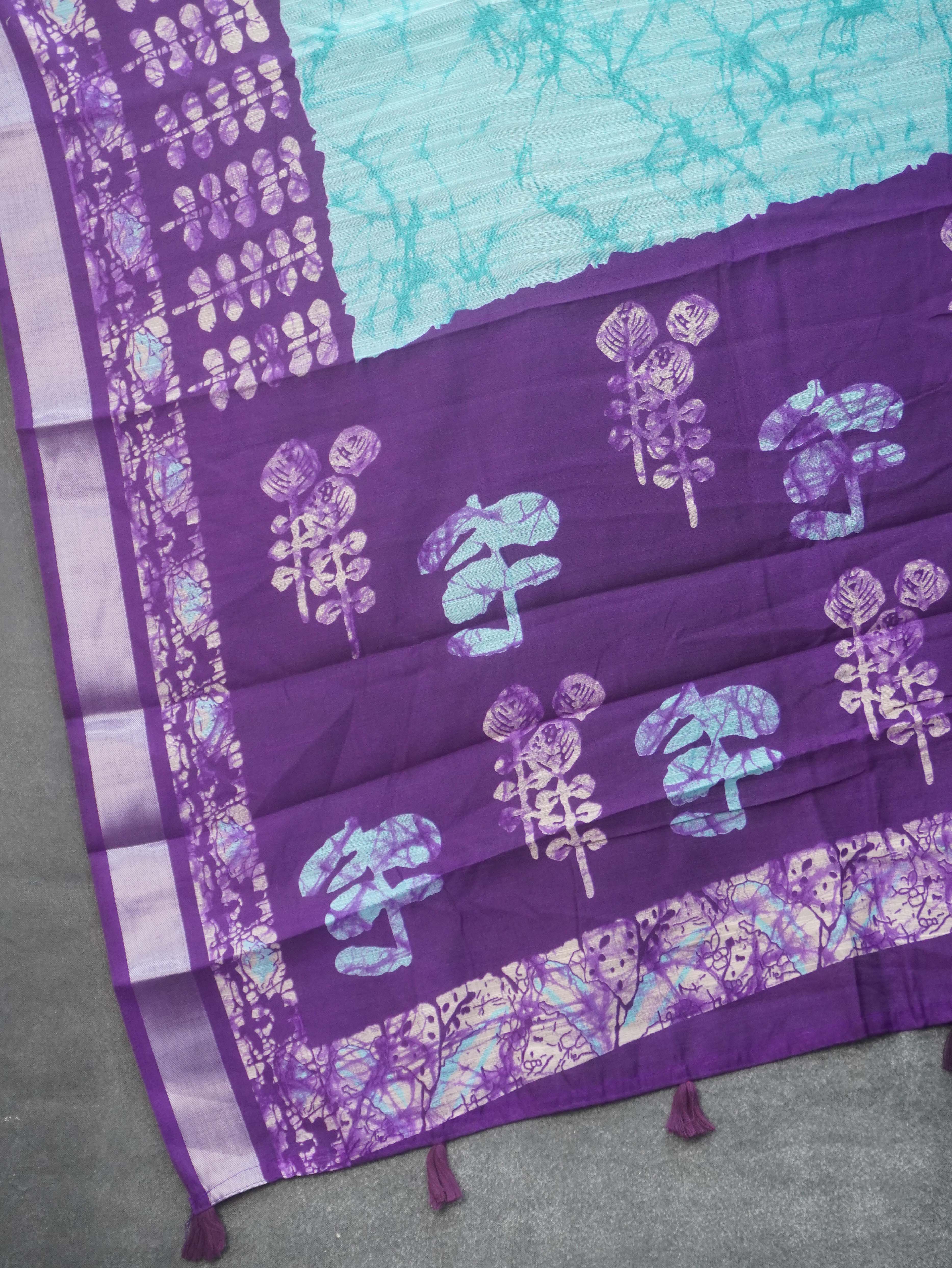 Chanderi Cotton Saree | TTDS3222