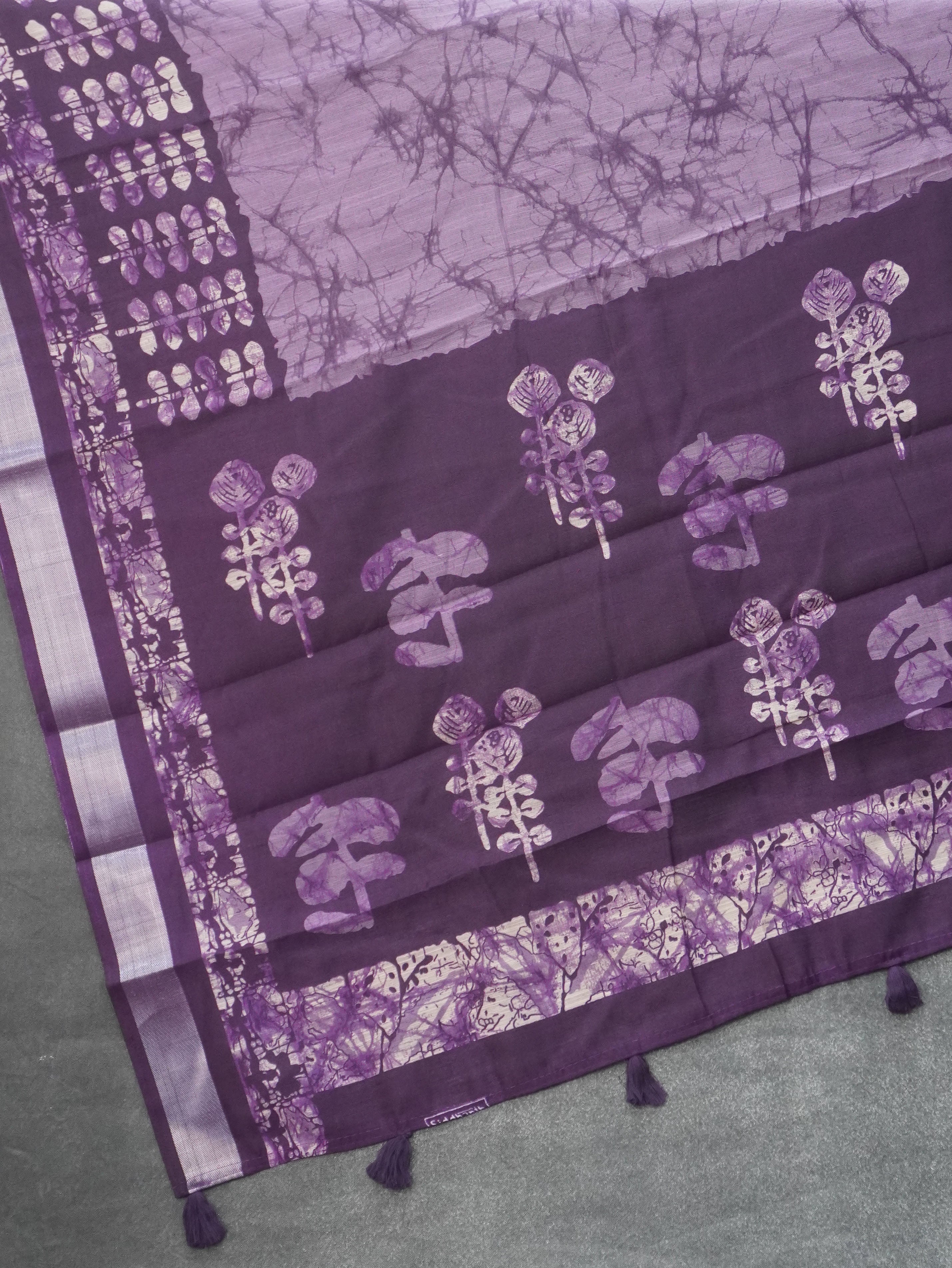 Chanderi Cotton Saree | TTDS3222
