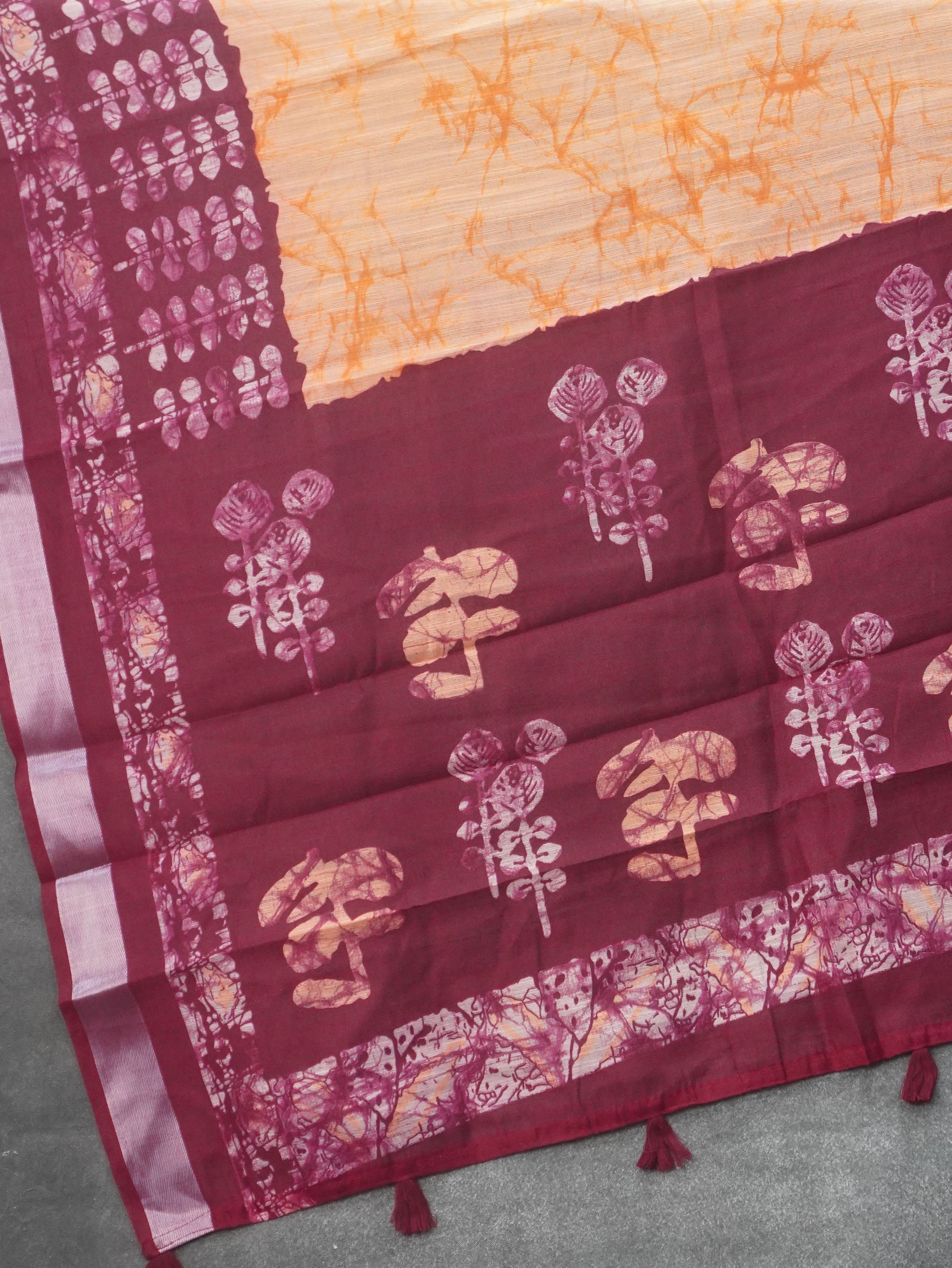 Chanderi Cotton Saree | TTDS3222