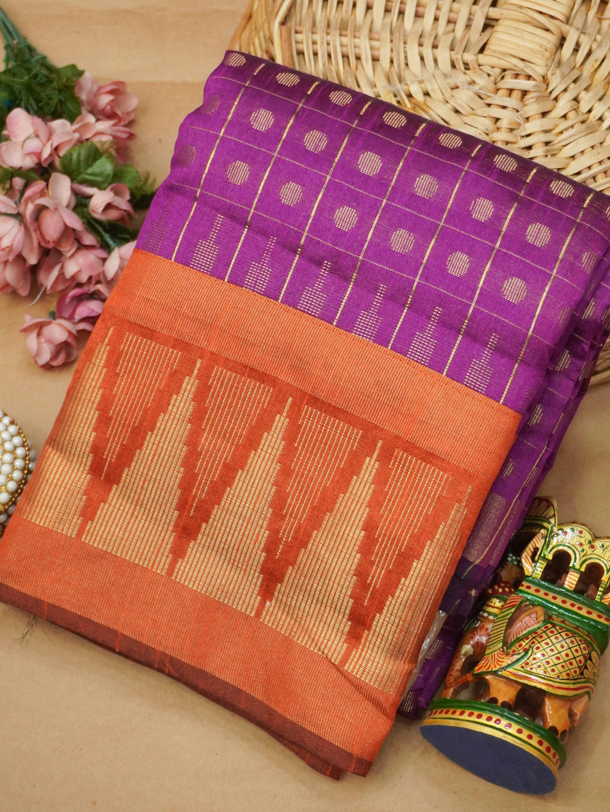 Chappa Silk Saree | TTDS3620