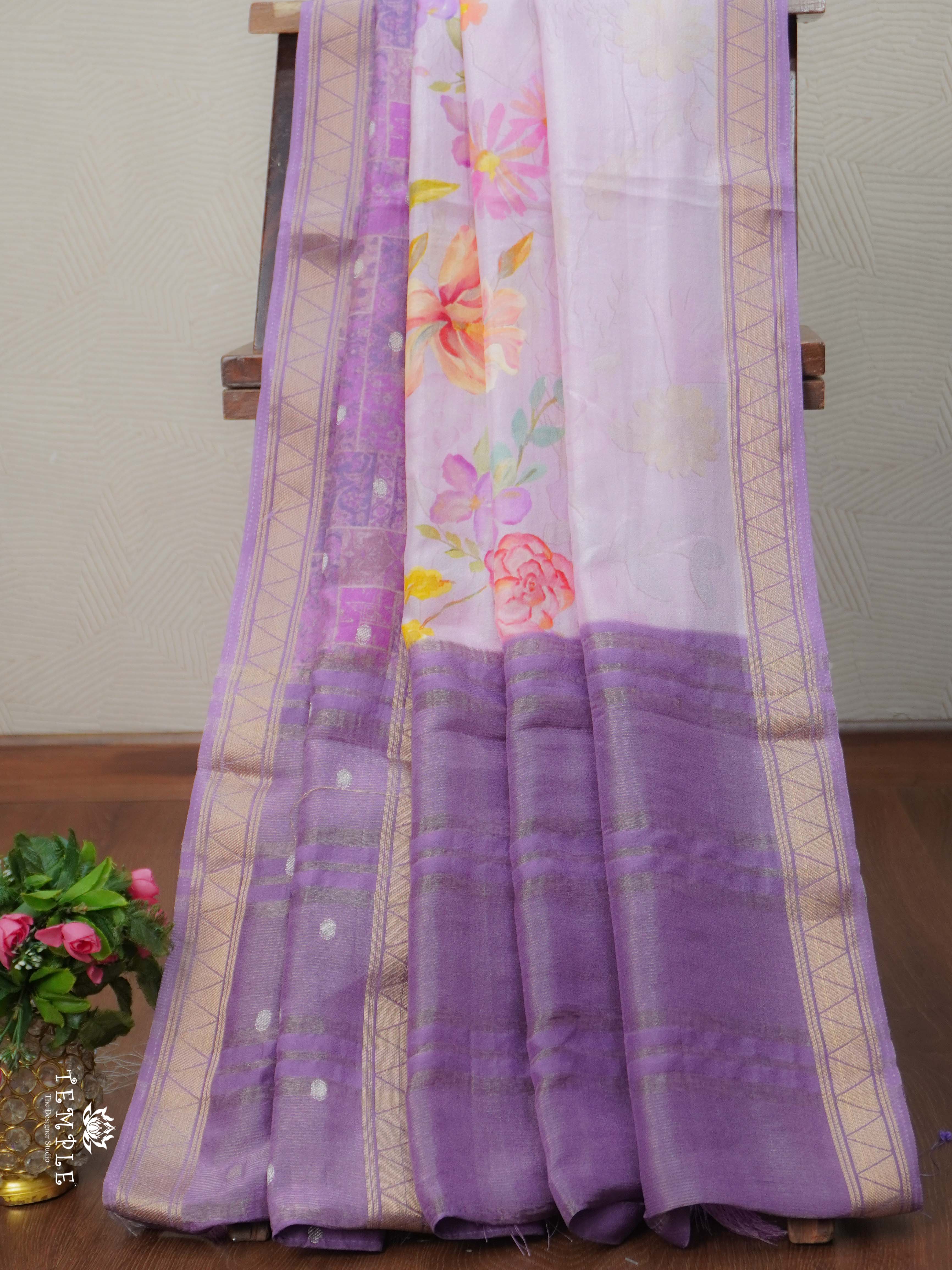 Premium Viscose Georgette Saree | TTDS2707