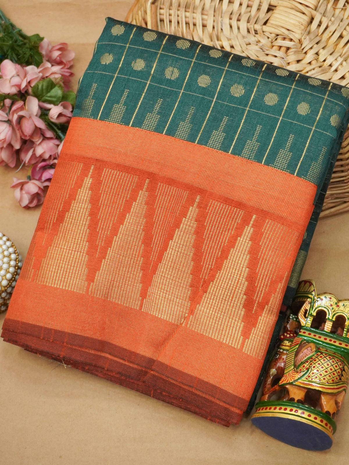 Chappa Silk Saree | TTDS3620