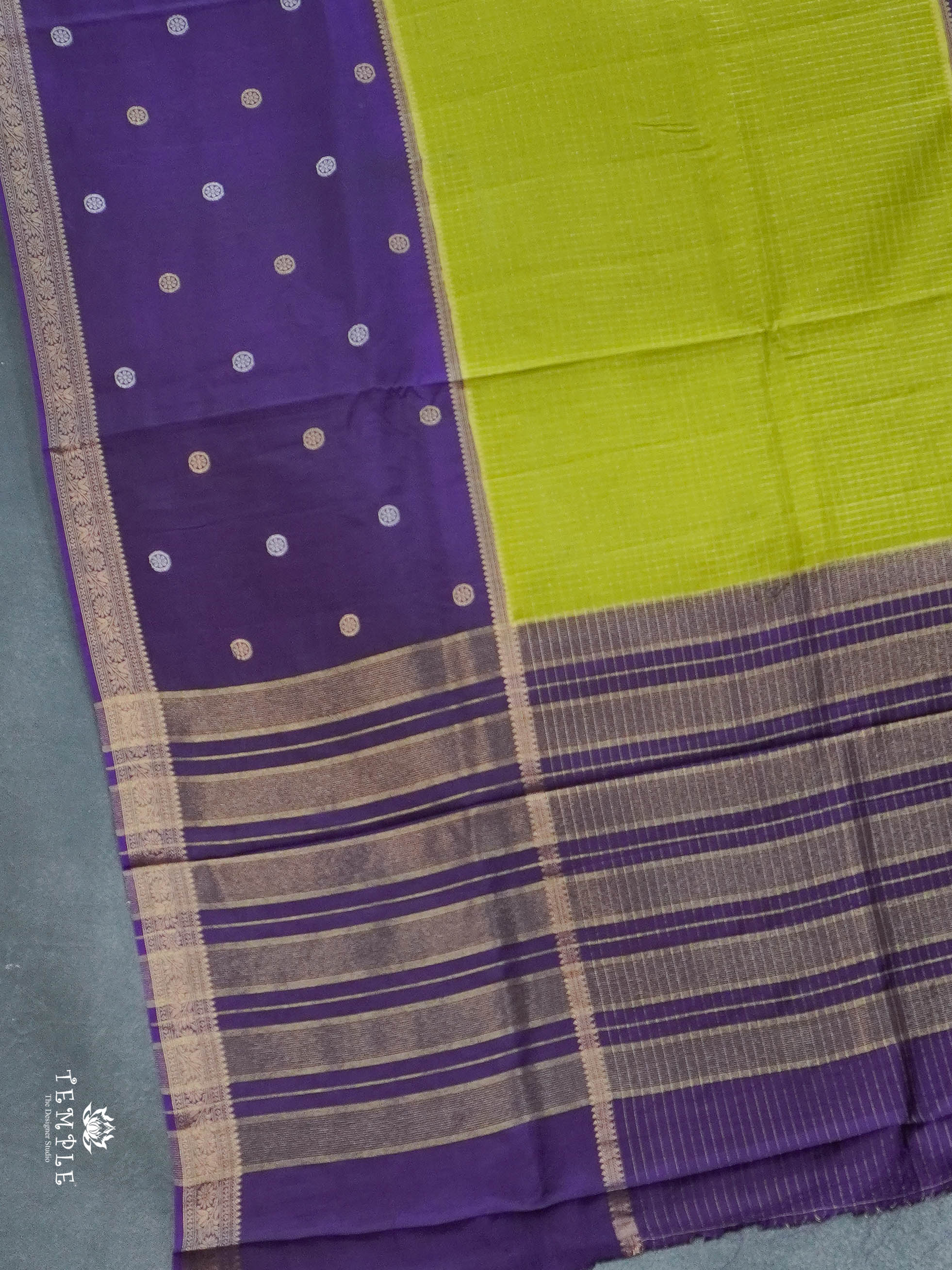 Semi Mysore Silk Saree | TTDS2783